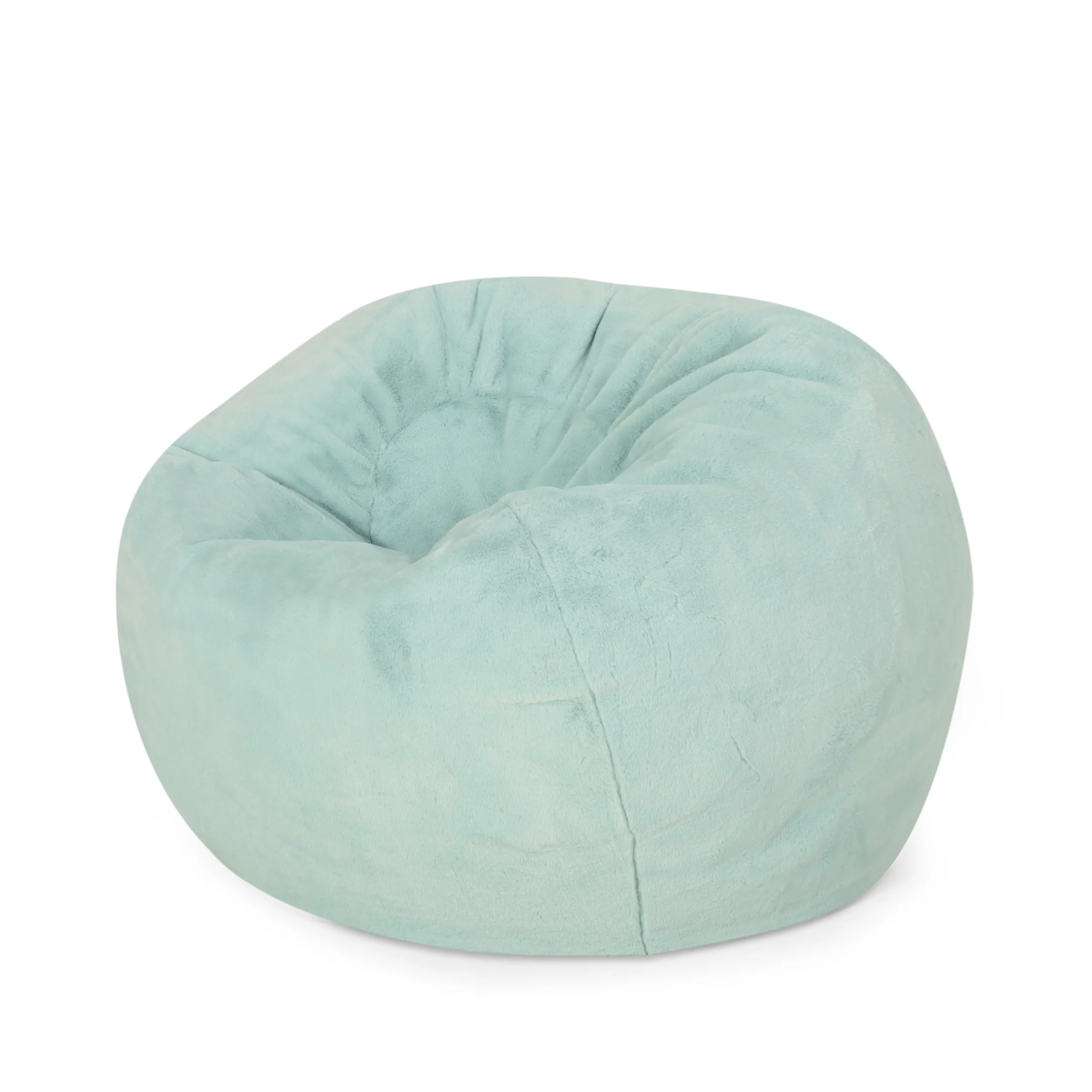 McCoy Modern Glam 3 Foot Faux Fur Bean Bag - furnishings