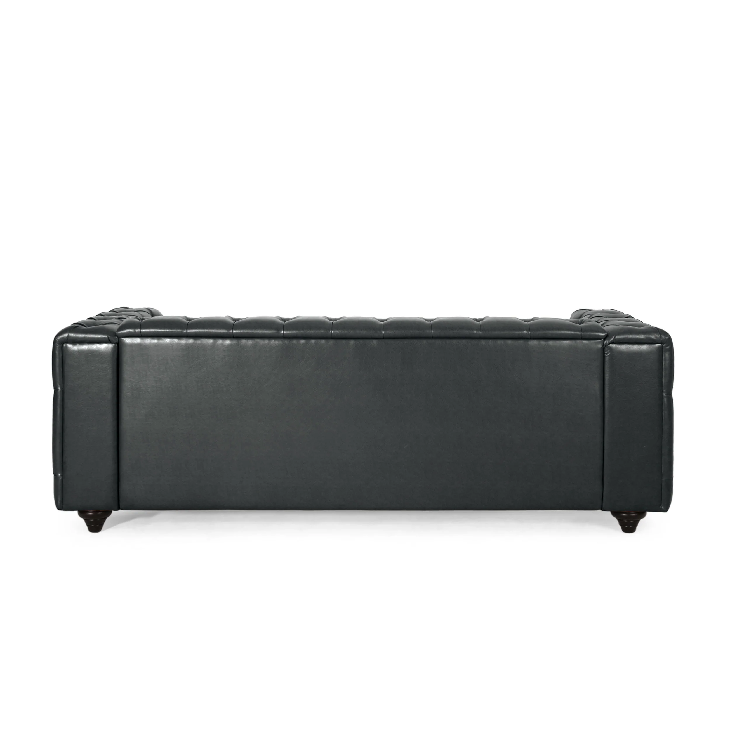Marengo Contemporary Velvet Tufted 3 Seater Sofa - furnishings