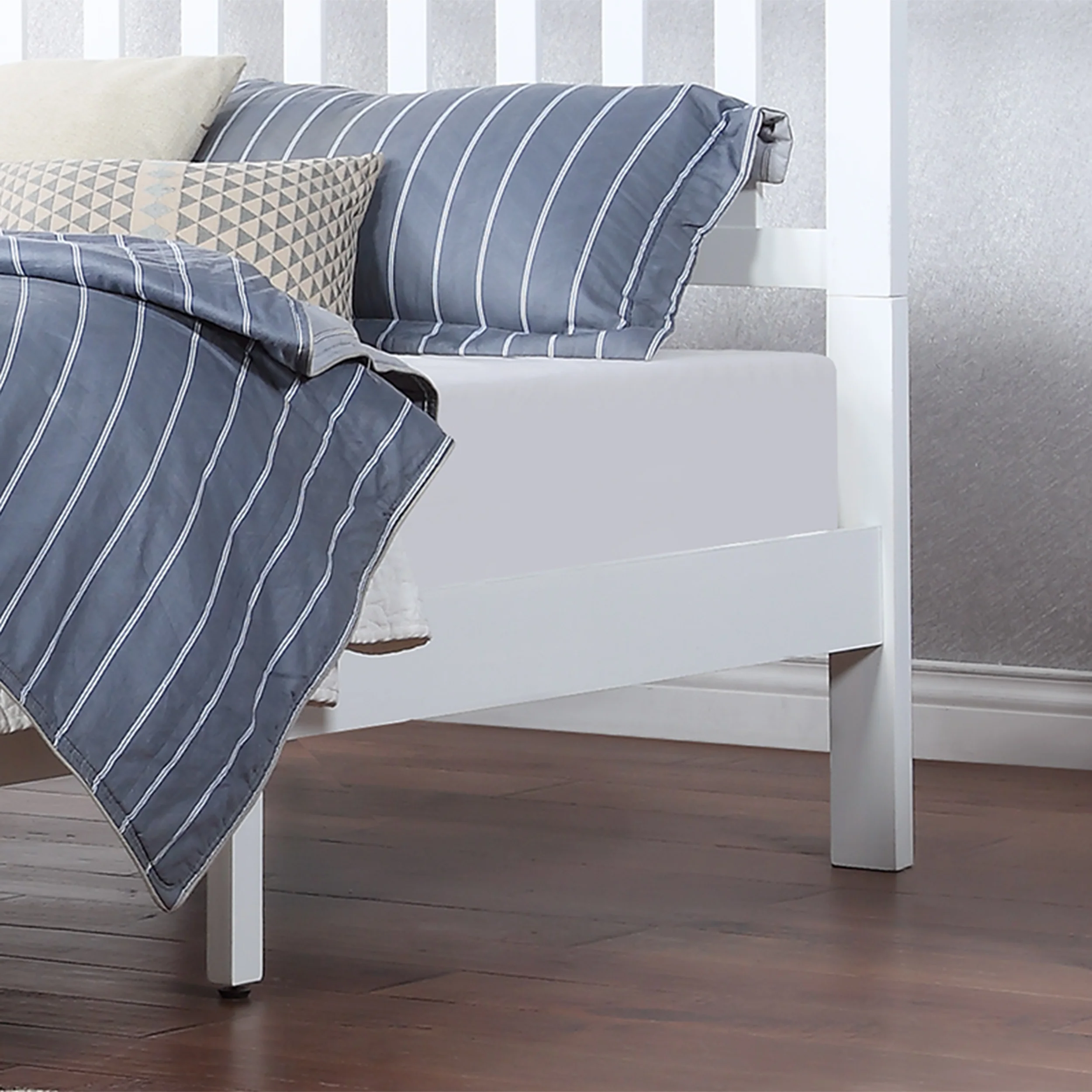 Contessa Modern Farmhouse Acacia Wood Queen Bed Platform - furnishings