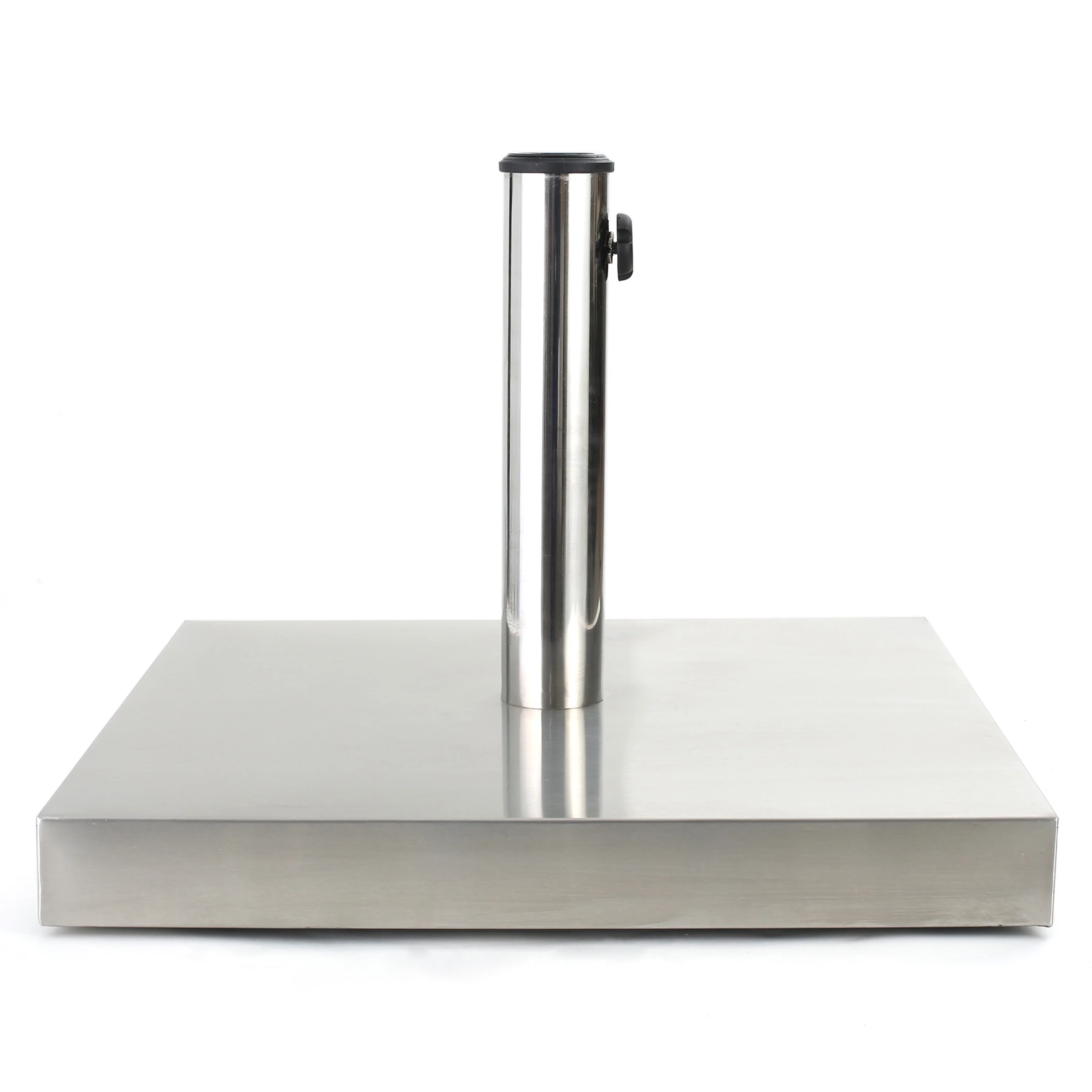 Norcross 66lbs Stainless Steel Square Umbrella Base - furnishings