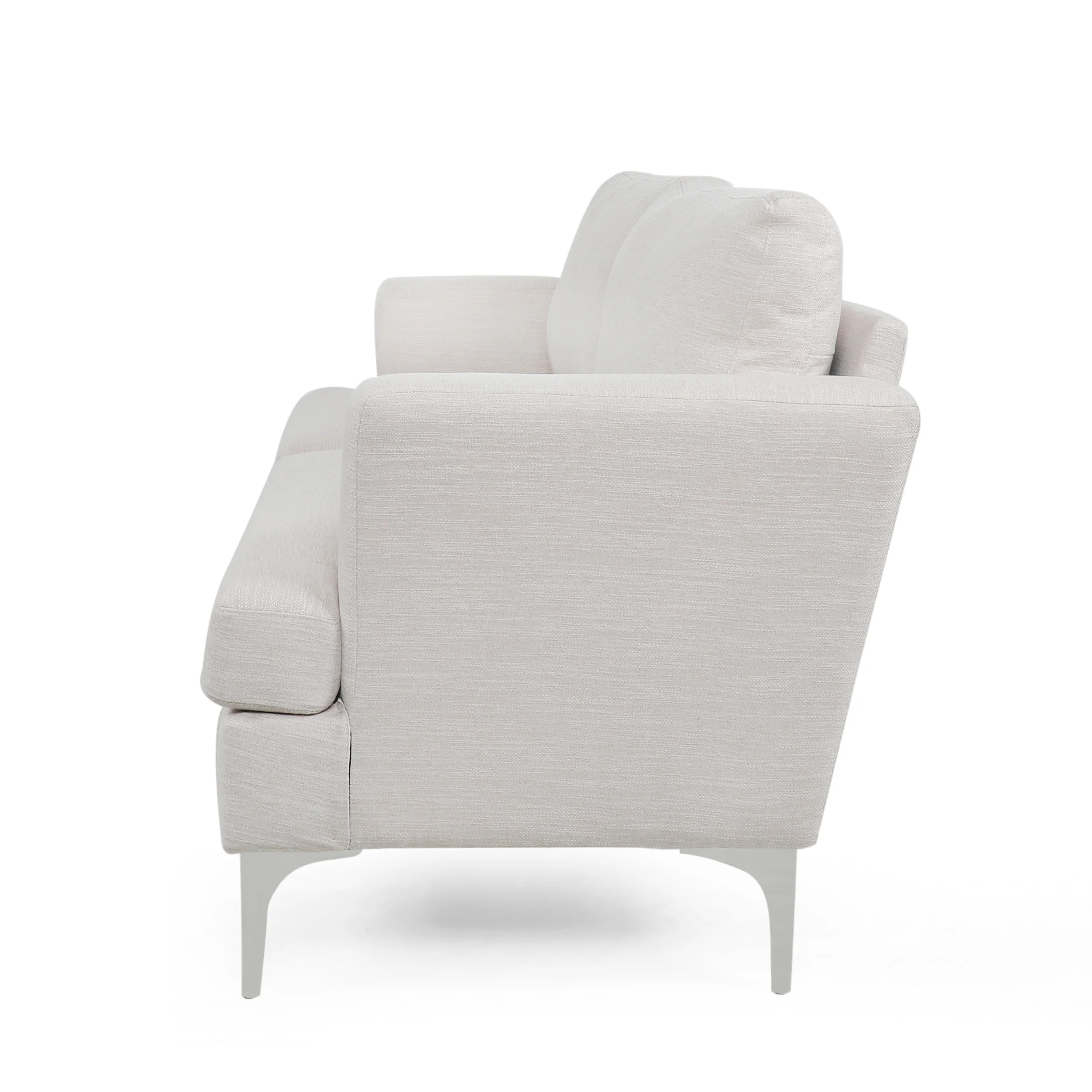 Eliphaz Contemporary Fabric 3 Seater Sofa - furnishings