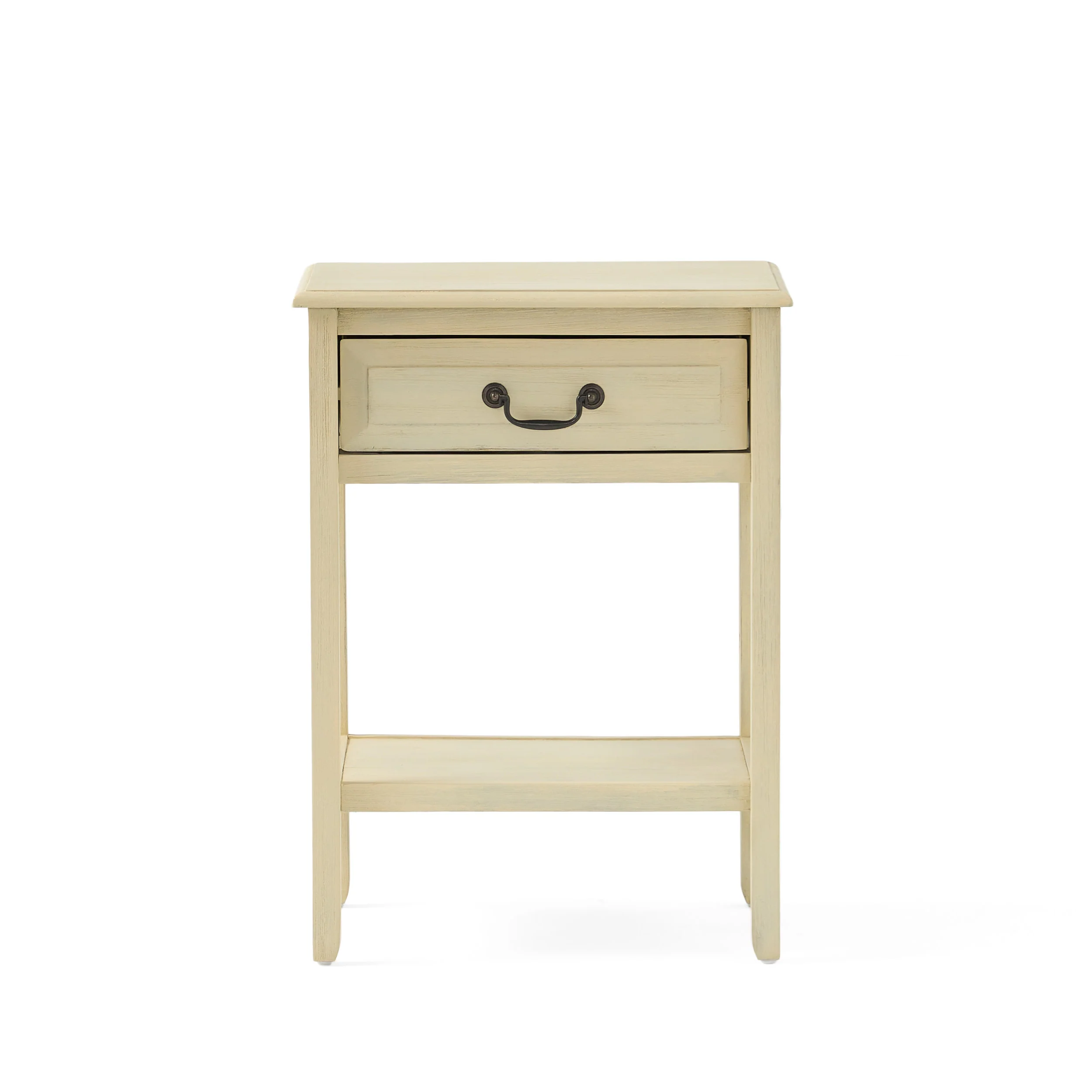 Noah Weathered Wood Top Drawer Accent Table - furnishings