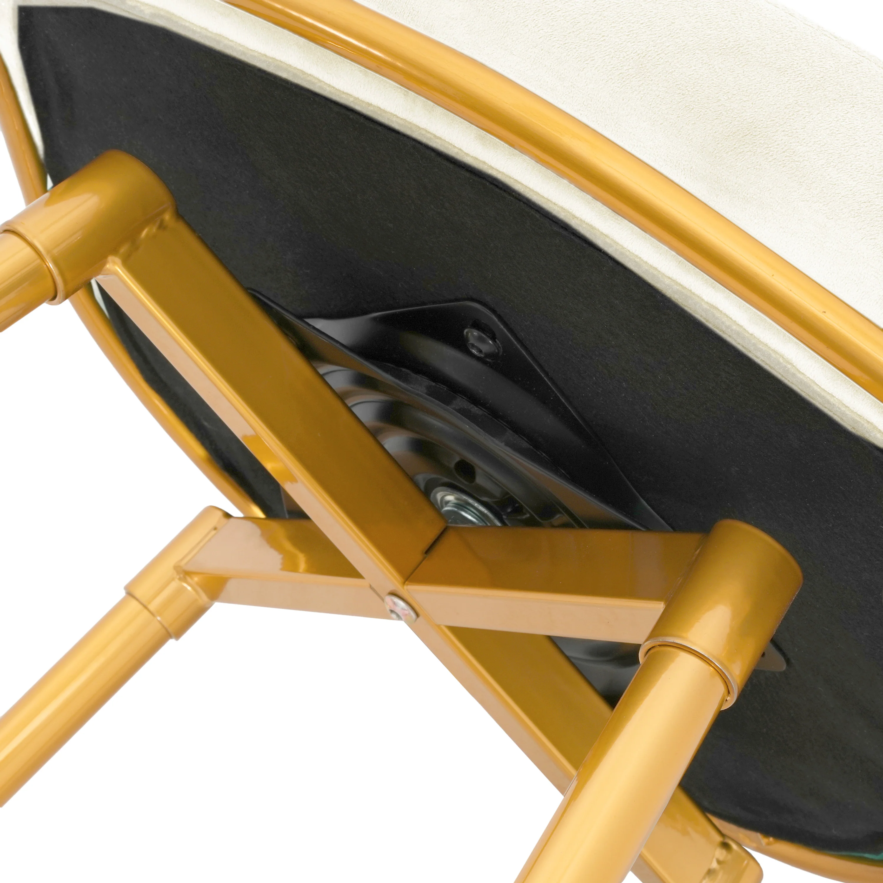 Flufy Modern Rubberwood Upholstered Dining Chairs - furnishings