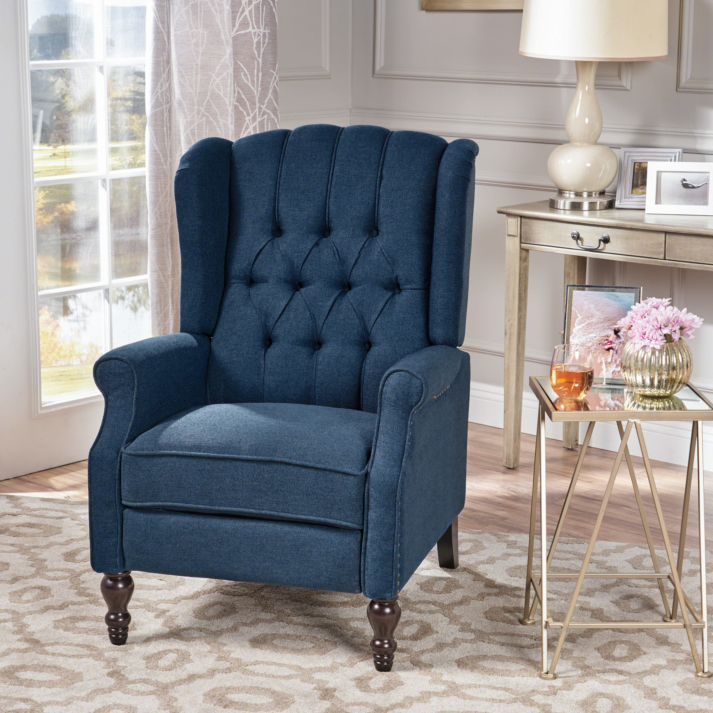 Elizabeth Tufted Back Recliner - furnishings
