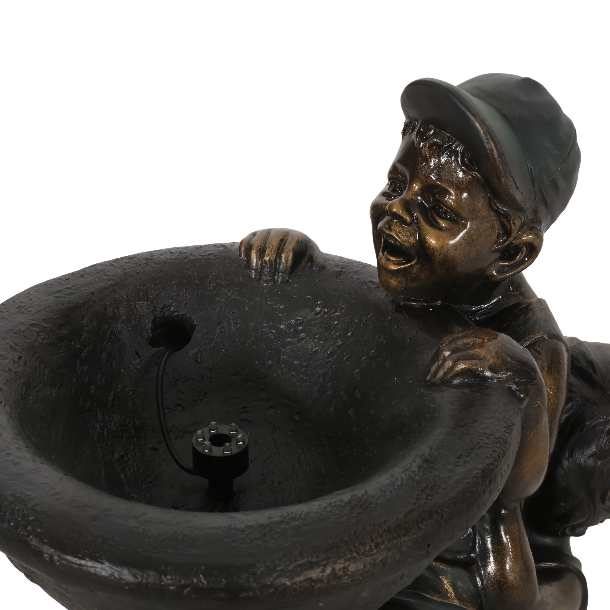 Burchett Children Playing Water Fountain - furnishings