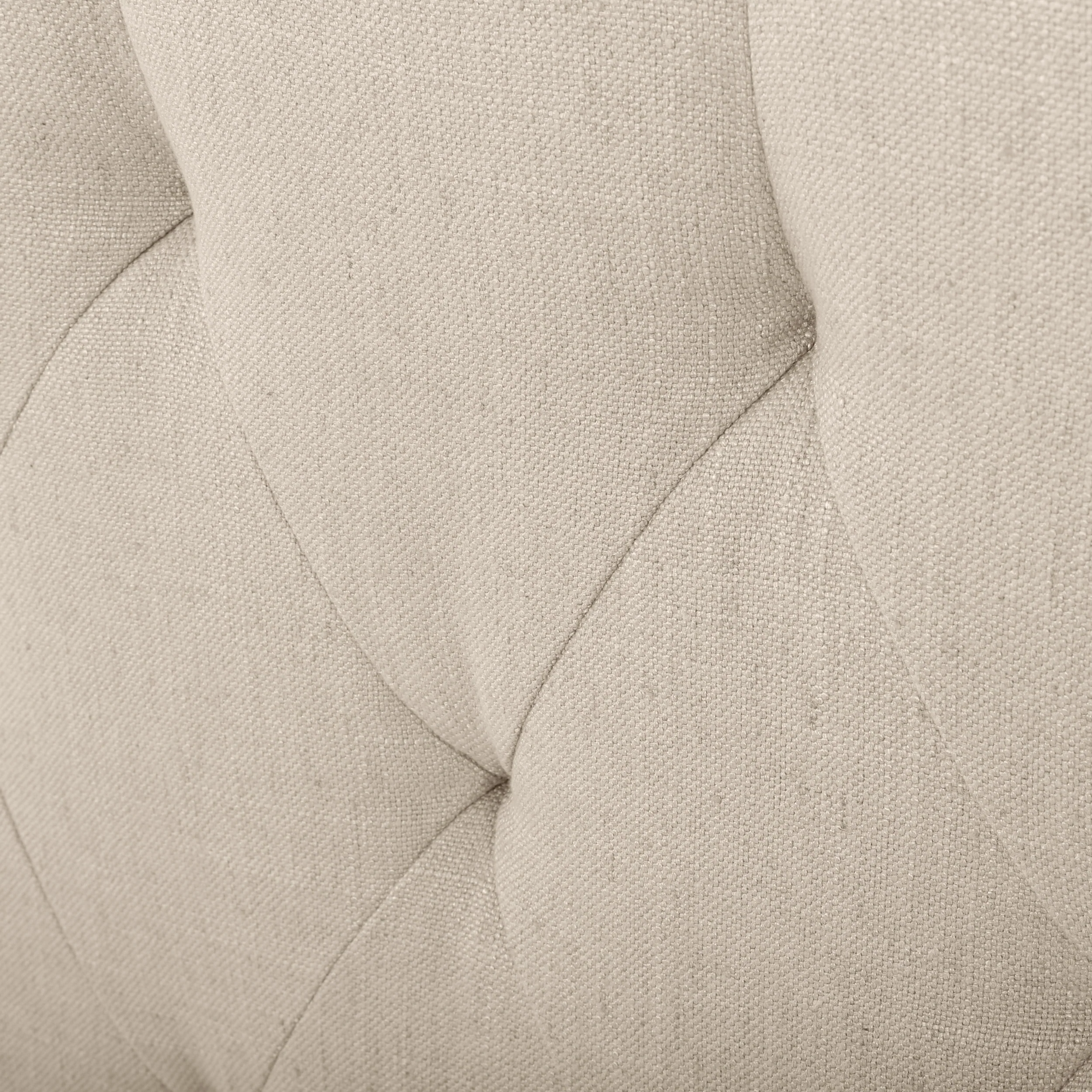 Celina Queen Tufted Adjustable Fabric Headboard - furnishings
