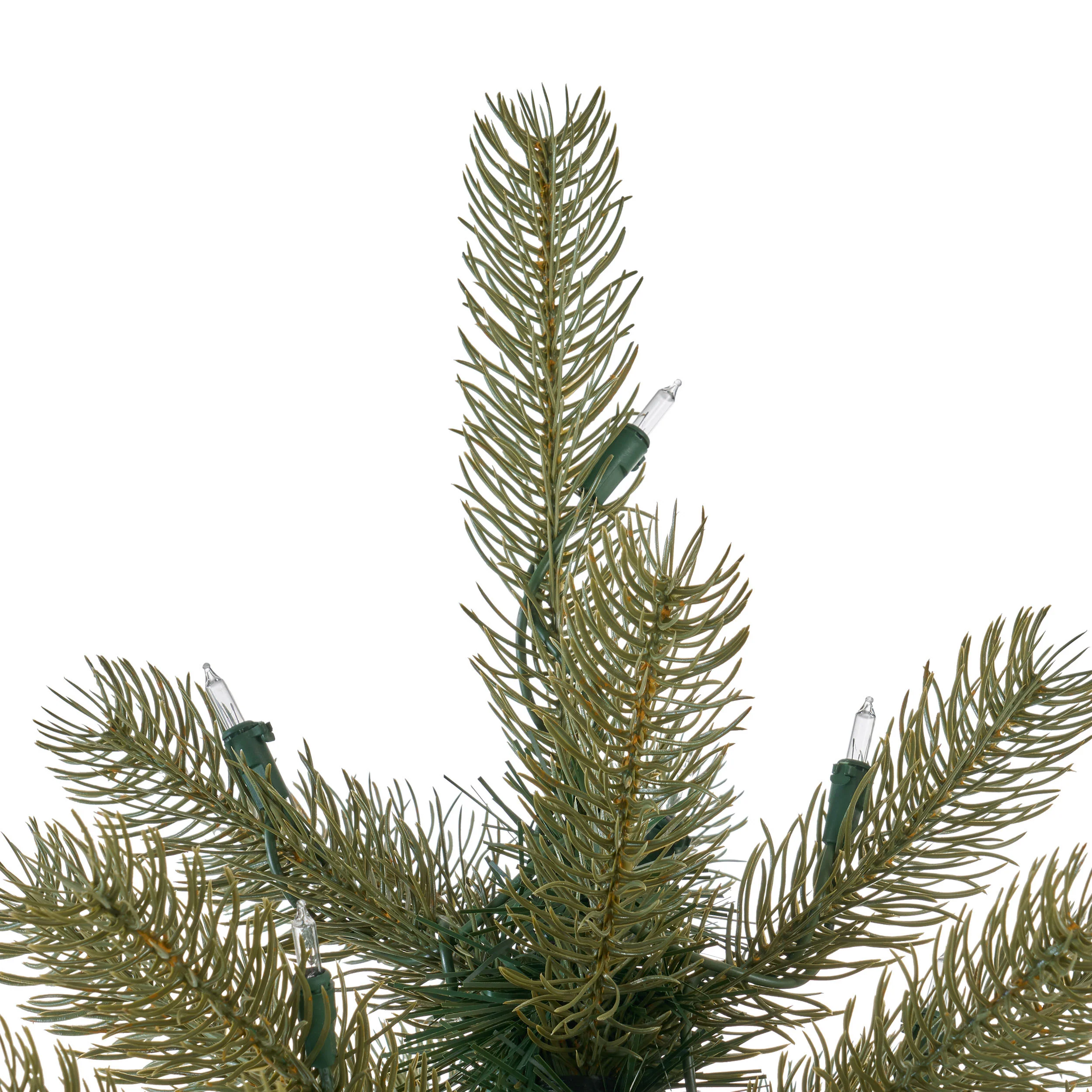 9-foot Mixed Spruce Hinged Artificial Christmas Tree - furnishings