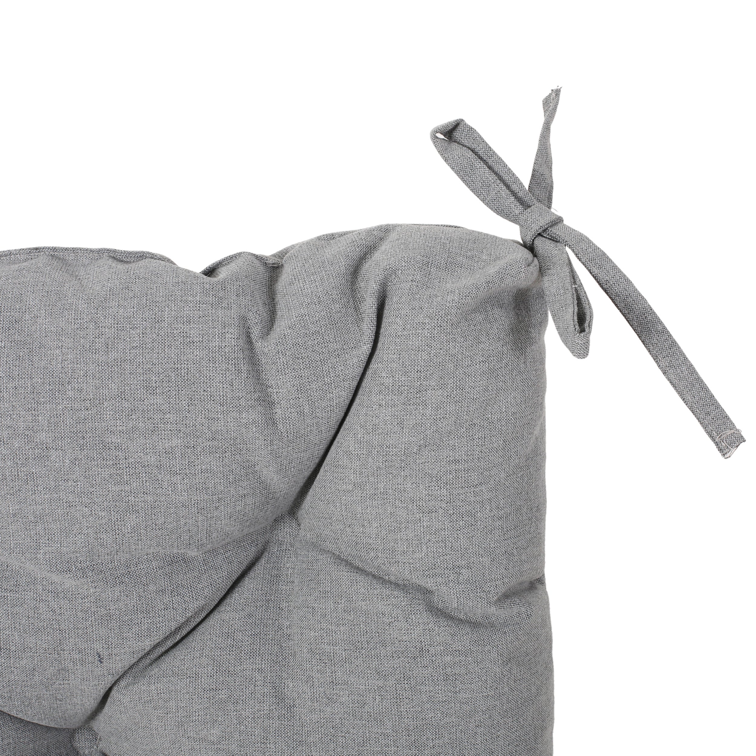 Nessett Outdoor Fabric Classic Tufted Chair Cushion - furnishings