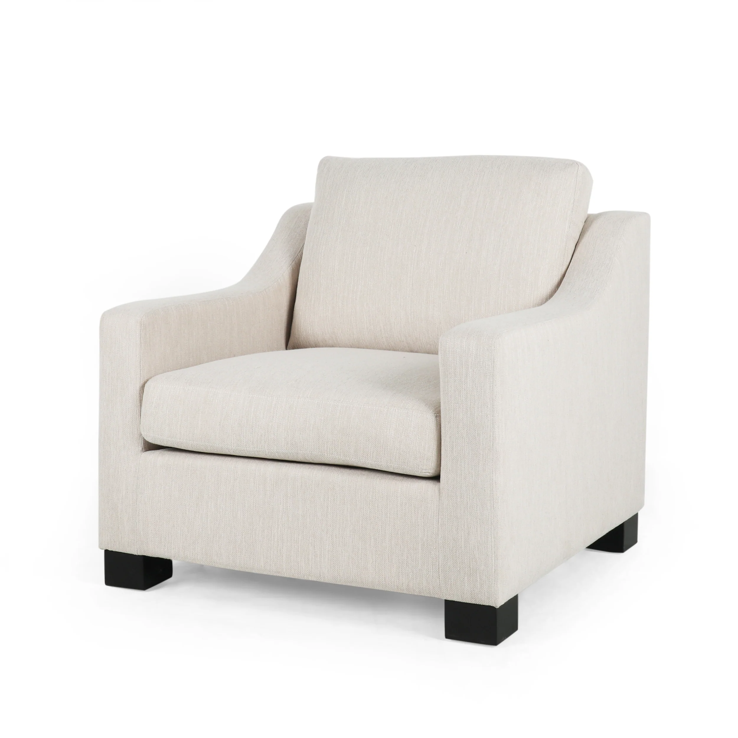 Quran Contemporary Fabric Club Chair - furnishings
