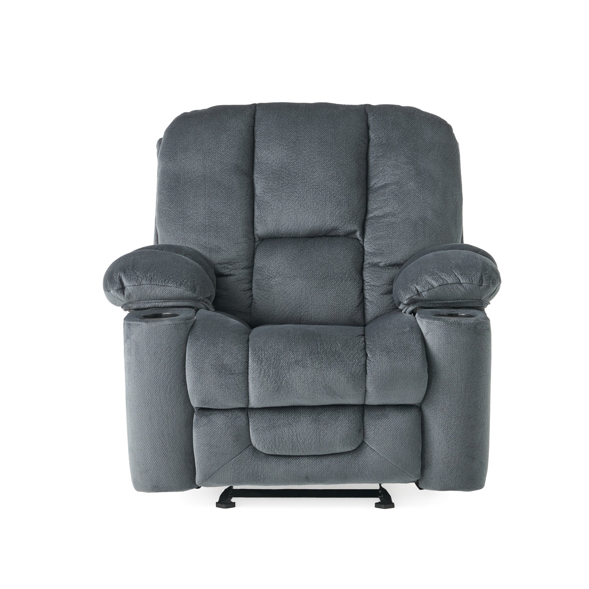 Raymond Fabric Glider Recliner Club Chair - furnishings