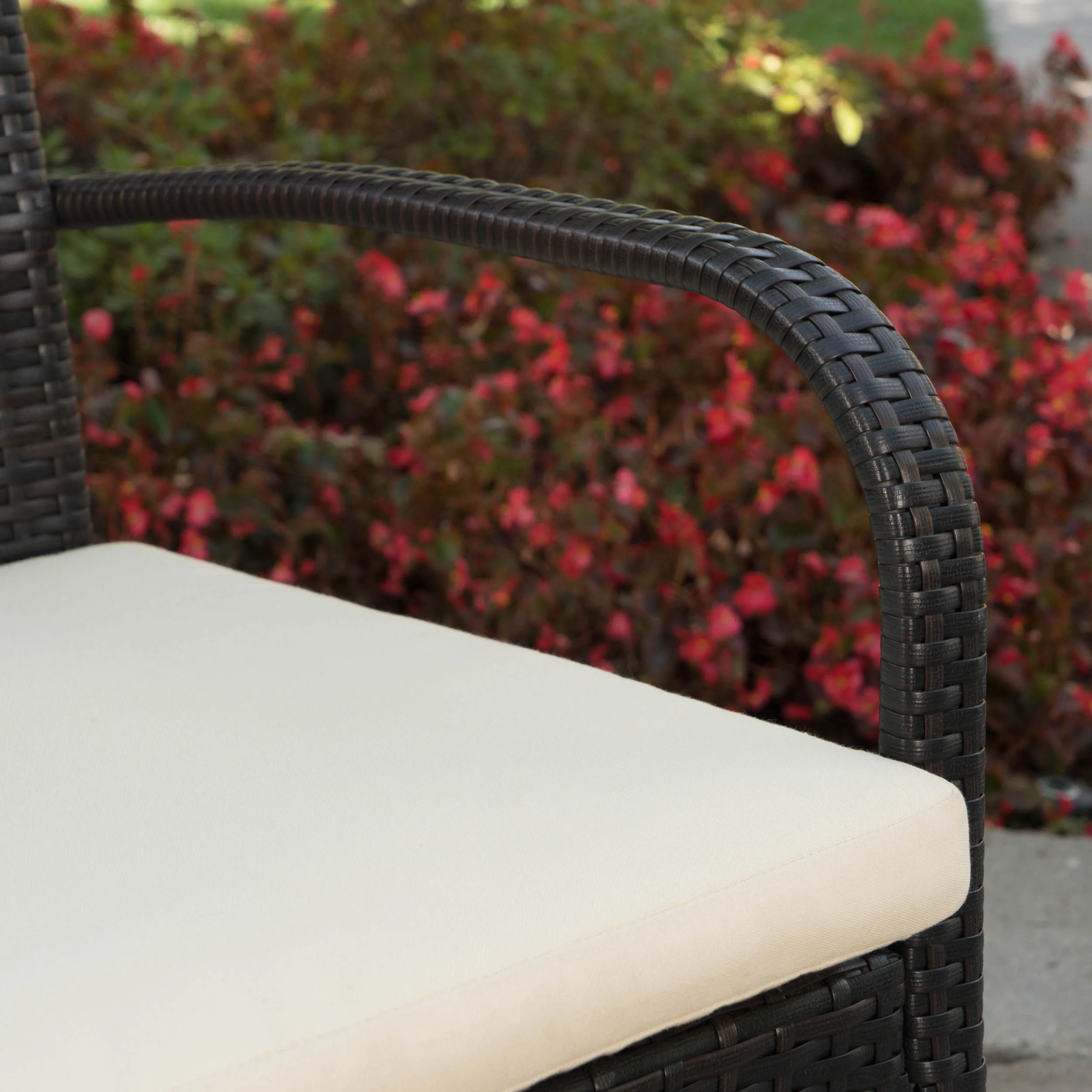 Belen Outdoor 6 Piece Teak Finished Acacia Wood Dining Set with Dining Chairs - furnishings