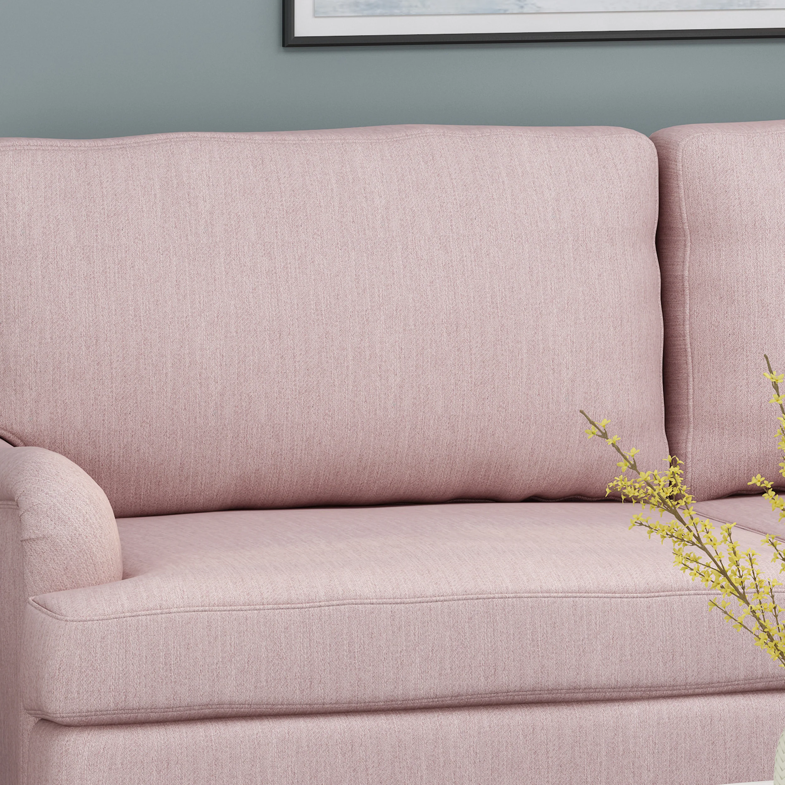 Karsyn Contemporary Fabric Loveseat - furnishings