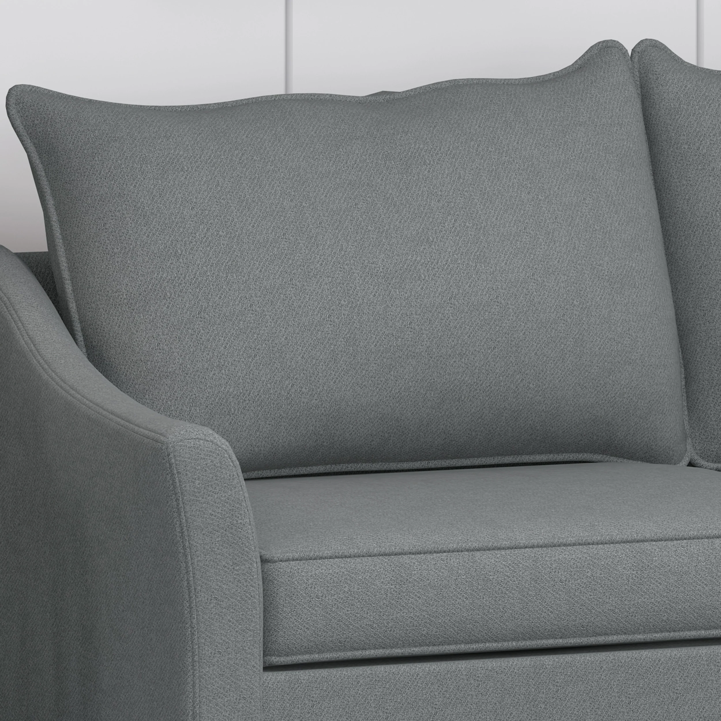 Tess Contemporary Fabric 3 Seater Sofa - furnishings