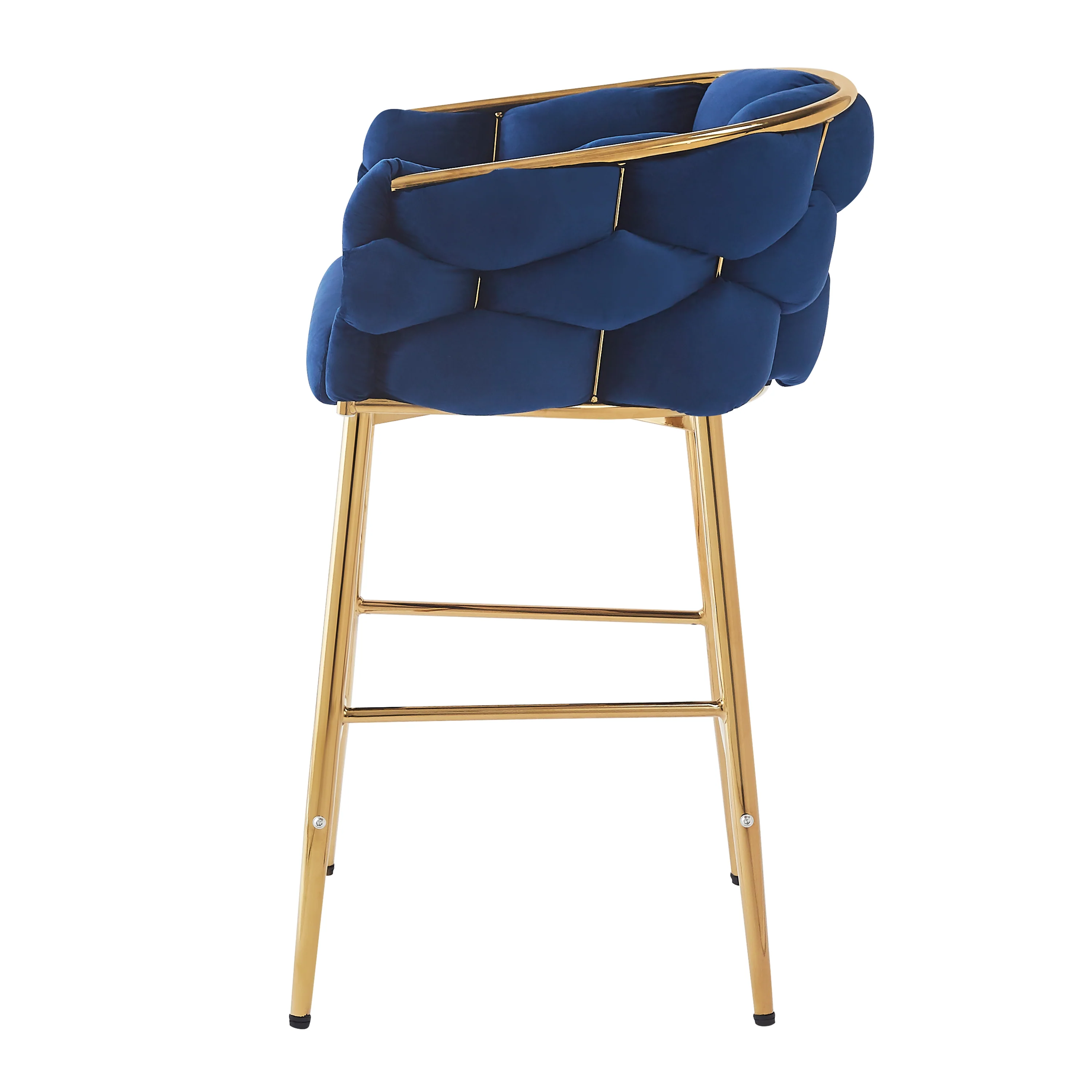 Reede Modern Upholstered Flannelette Counter Stools - furnishings