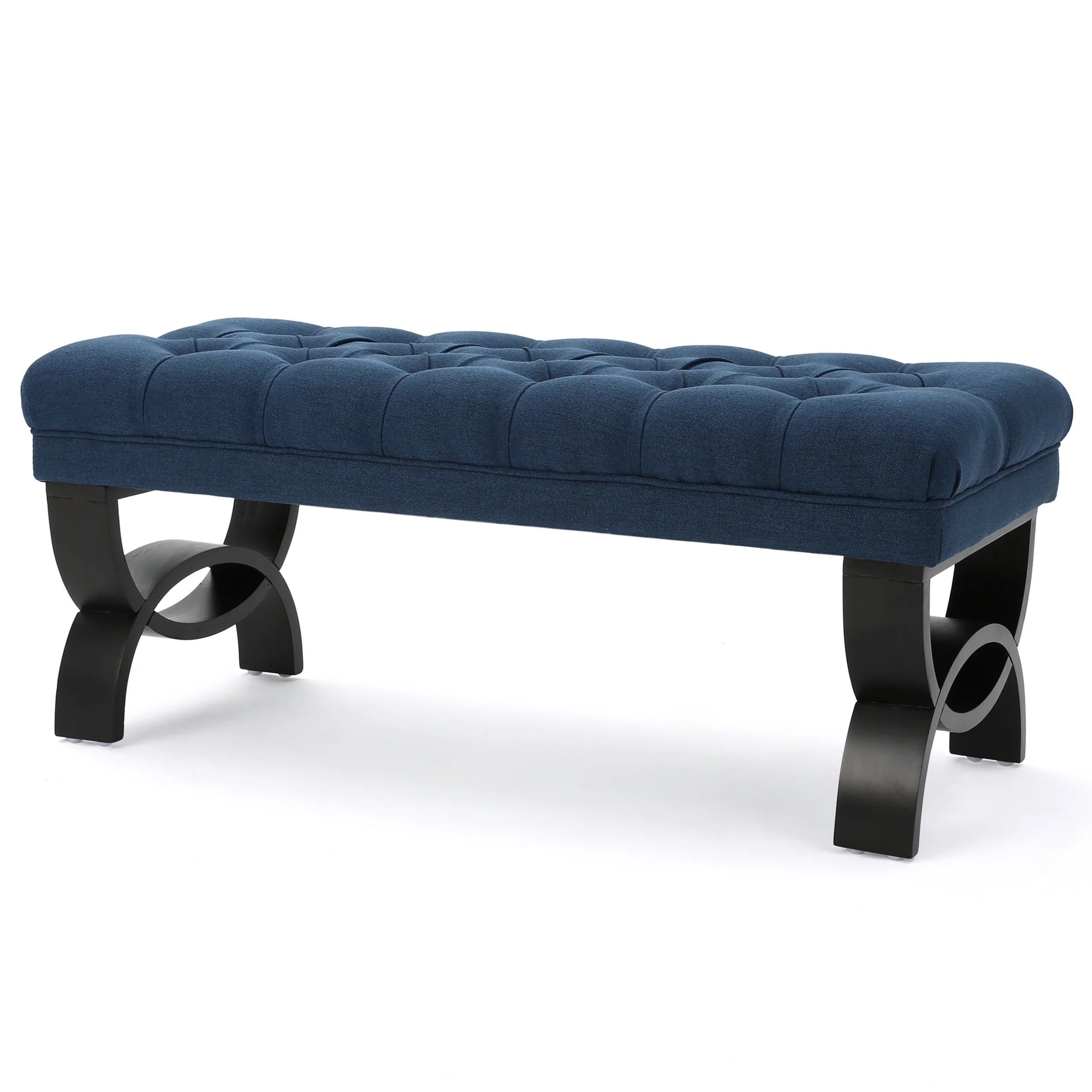 Reddington Tufted Fabric Ottoman Bench - furnishings