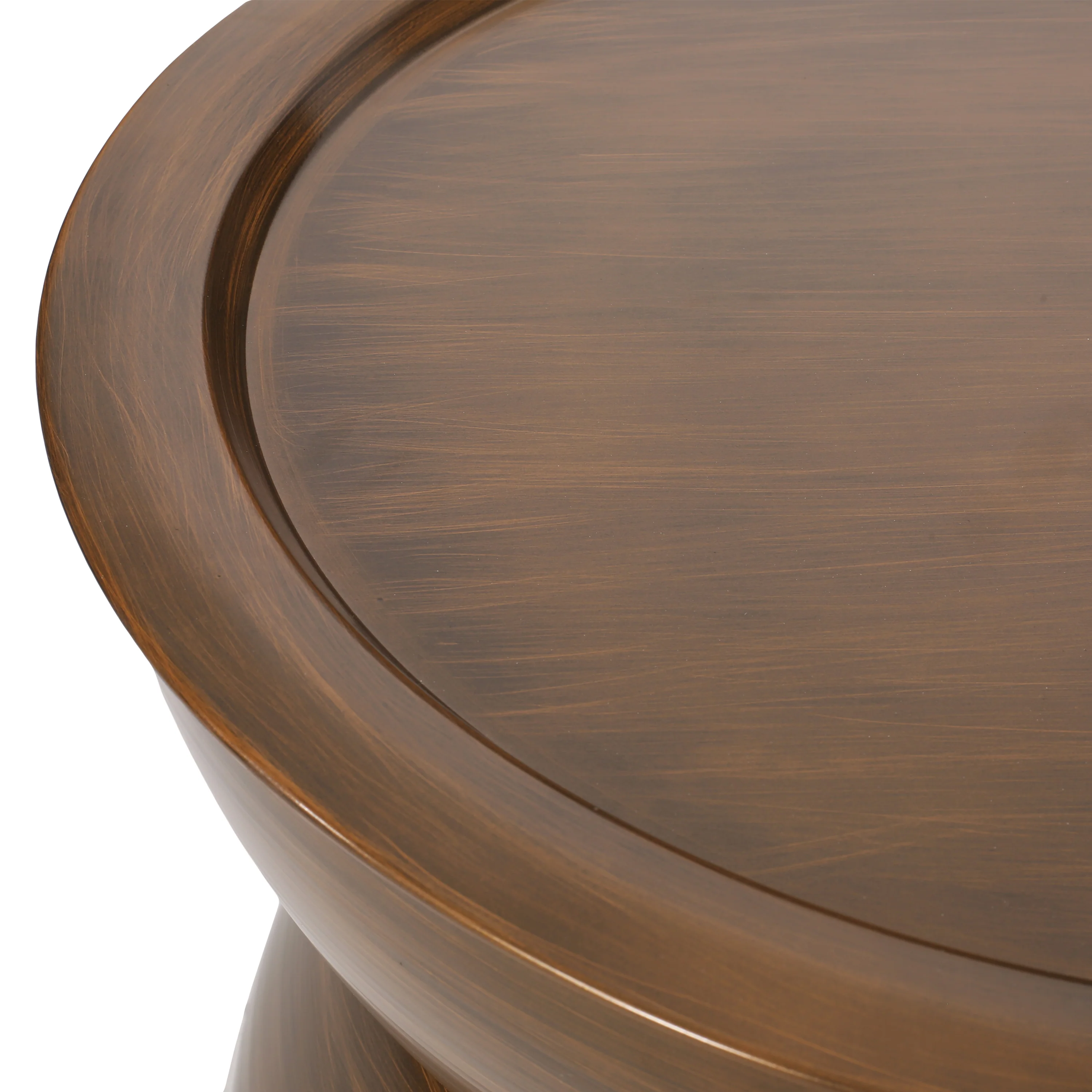 Sparling Modern Iron Hourglass Coffee Table - furnishings