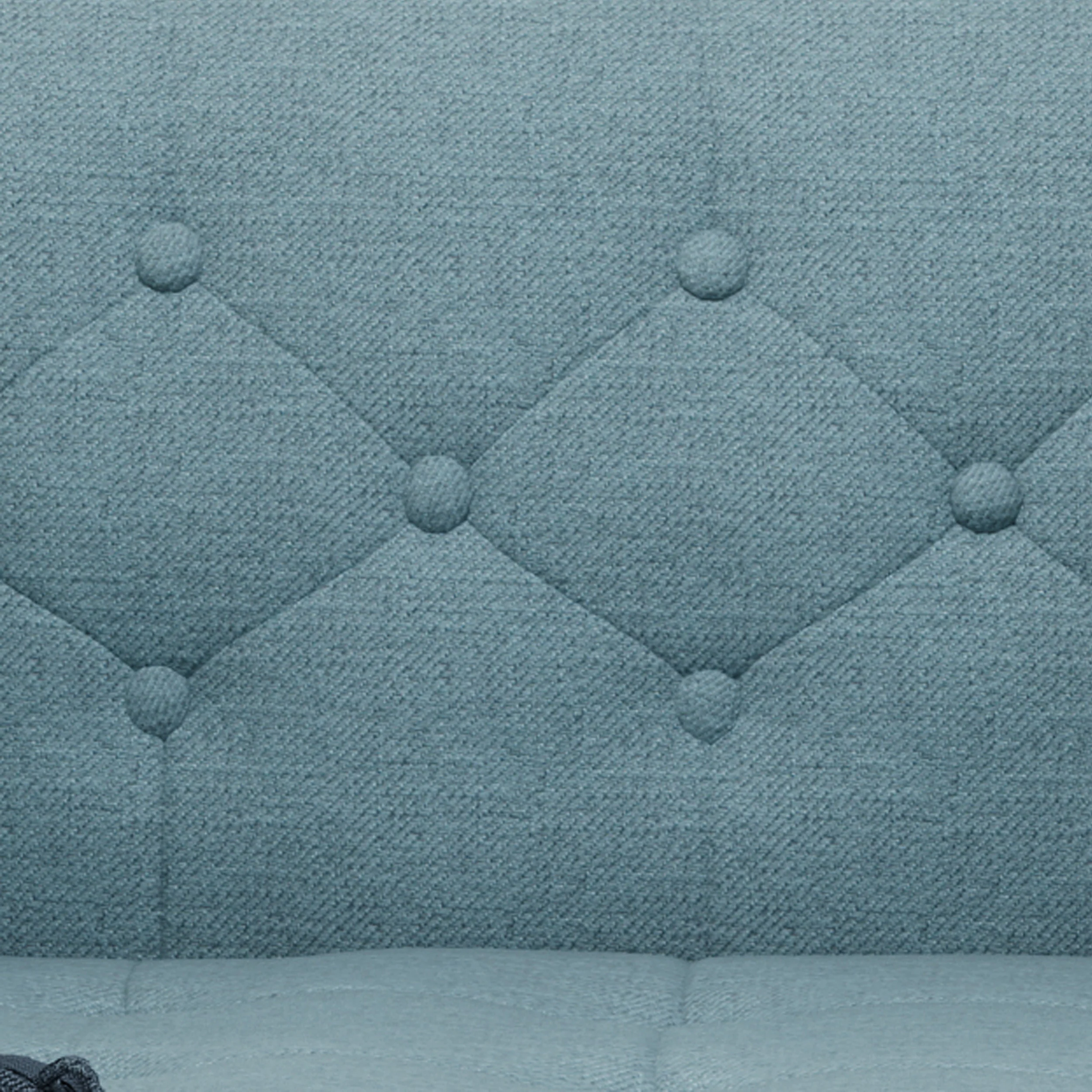 Aidan Mid Century Modern Tufted Fabric Sofa - furnishings