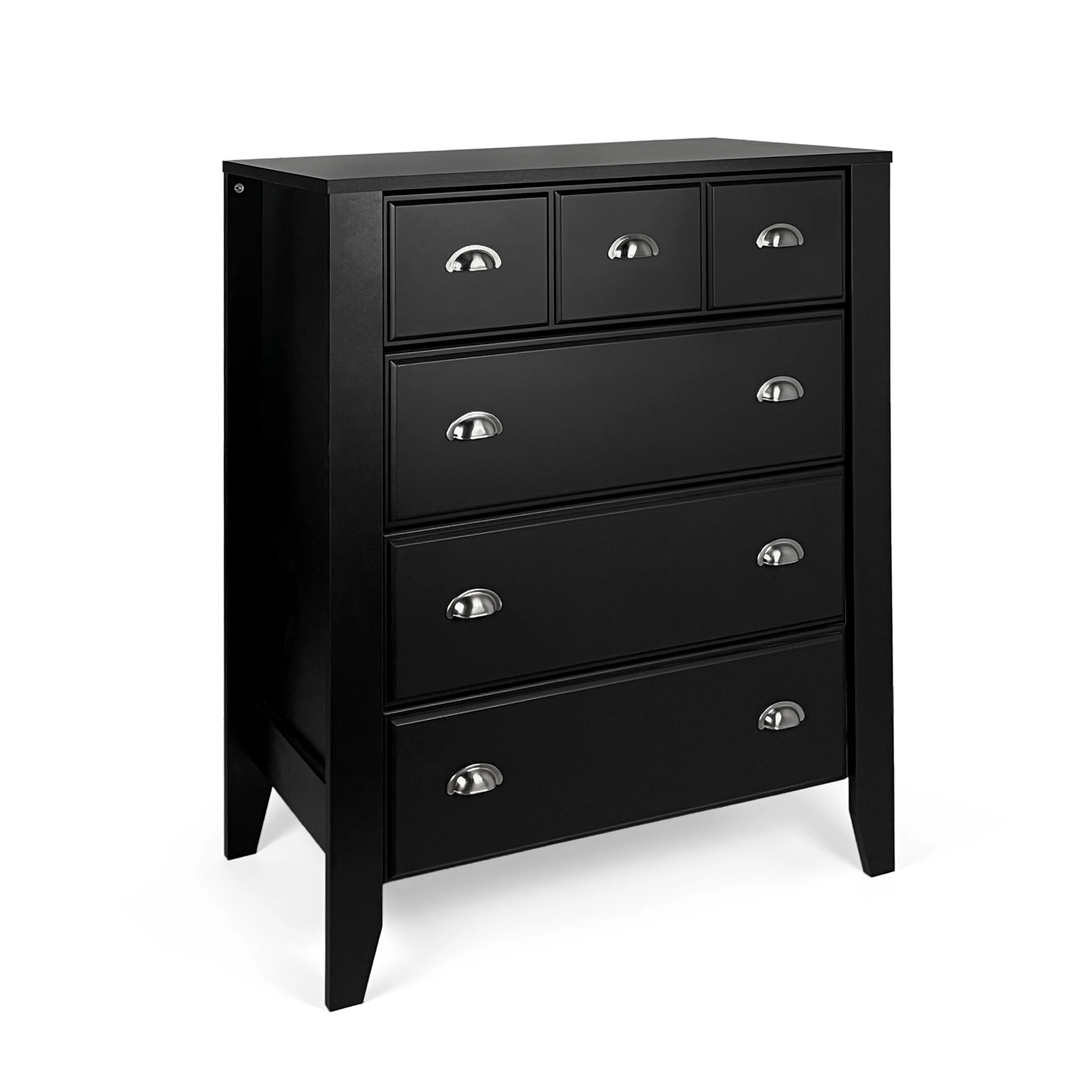 Cleary Contemporary Faux Wood 4 Drawer Dresser - furnishings