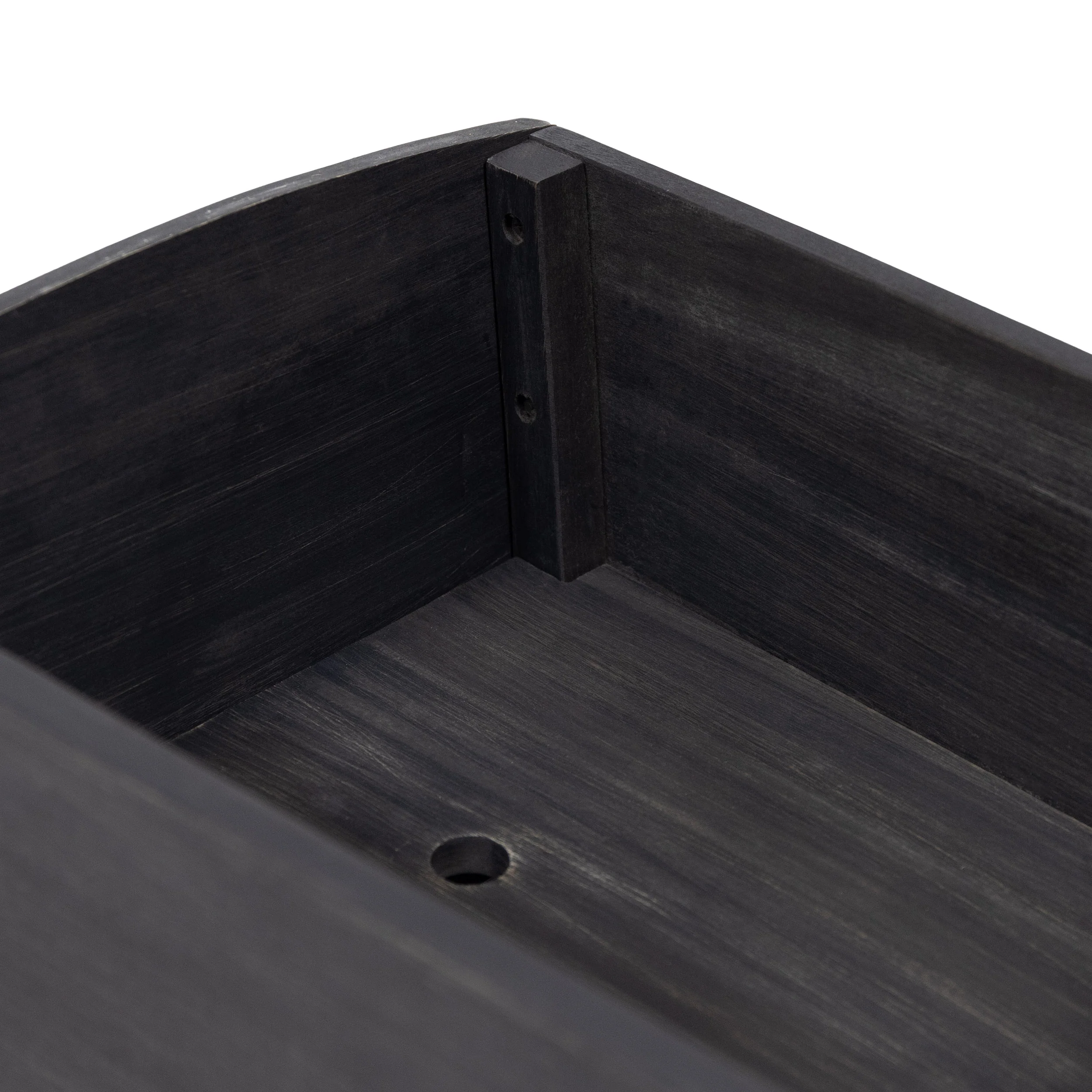 Acworth Outdoor Acacia Wood Wheelbarrow Planter - furnishings