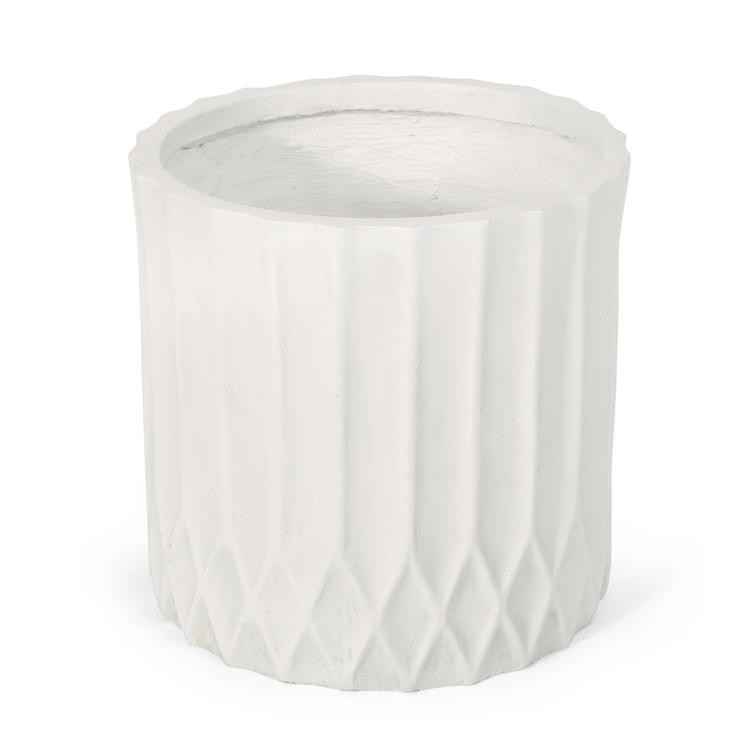 Morelos Outdoor Cast Stone Planter - furnishings