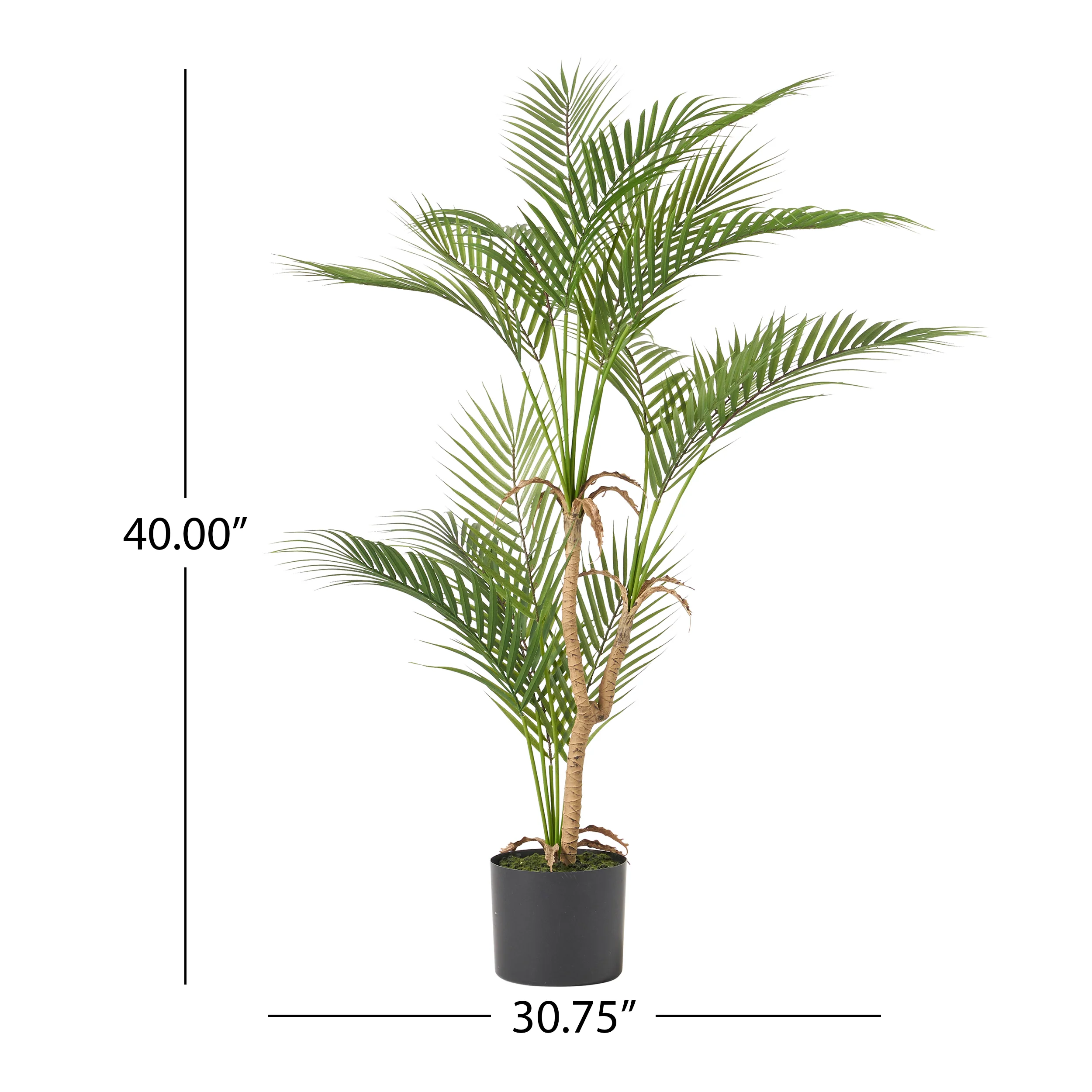Abbeville Troup Artificial Palm Tree - furnishings
