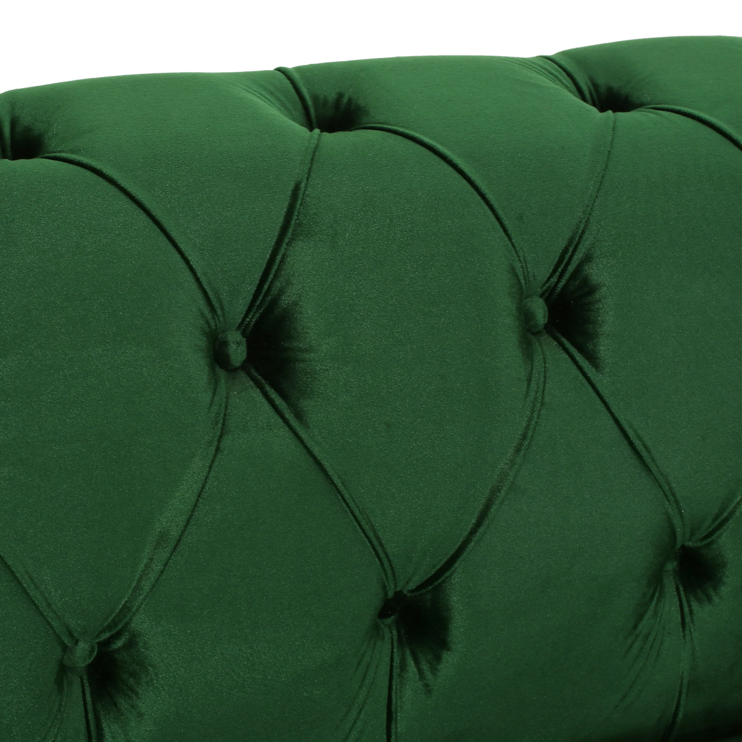 Marengo Contemporary Velvet Tufted 3 Seater Sofa - furnishings
