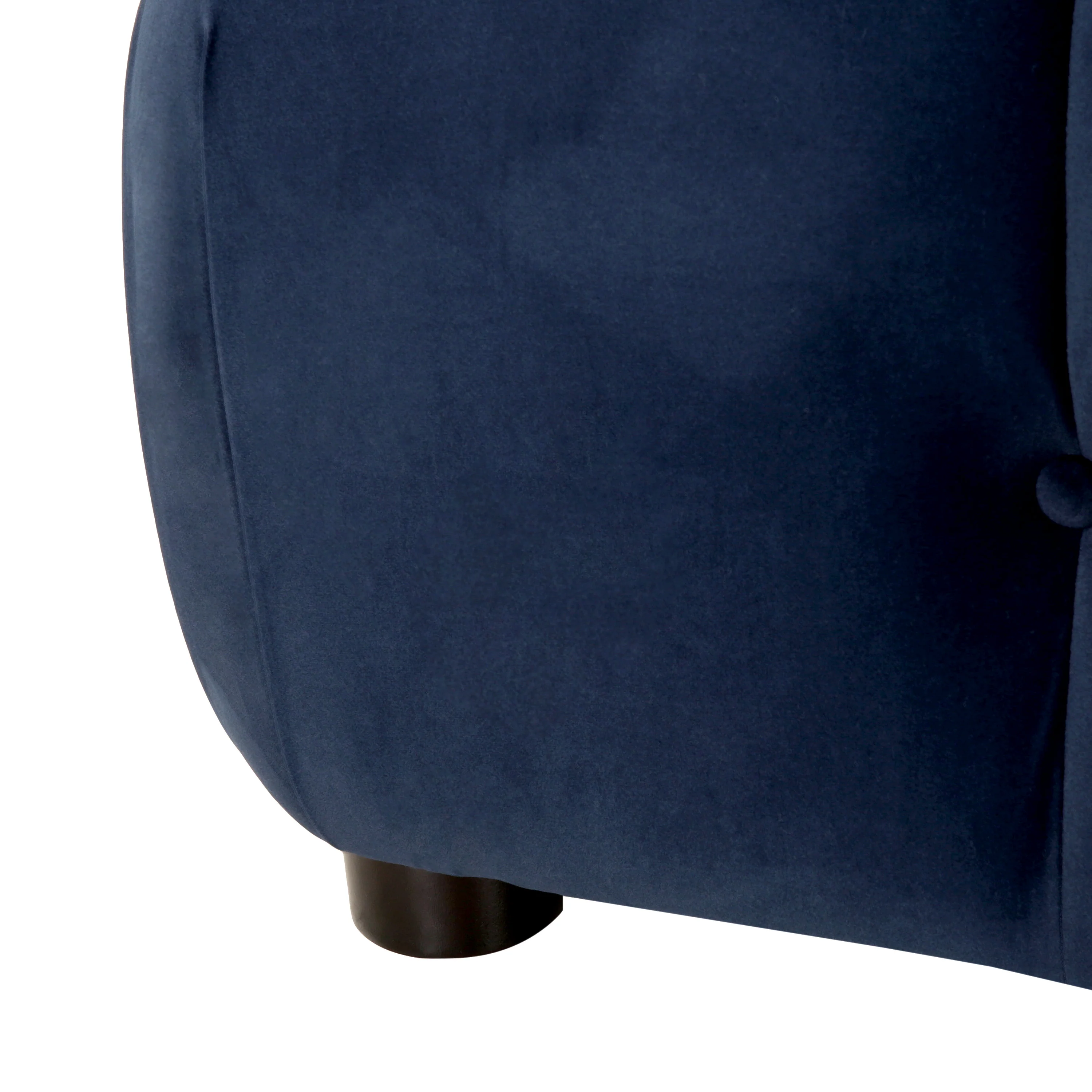 Kildare Velvet Tufted Ottoman - furnishings