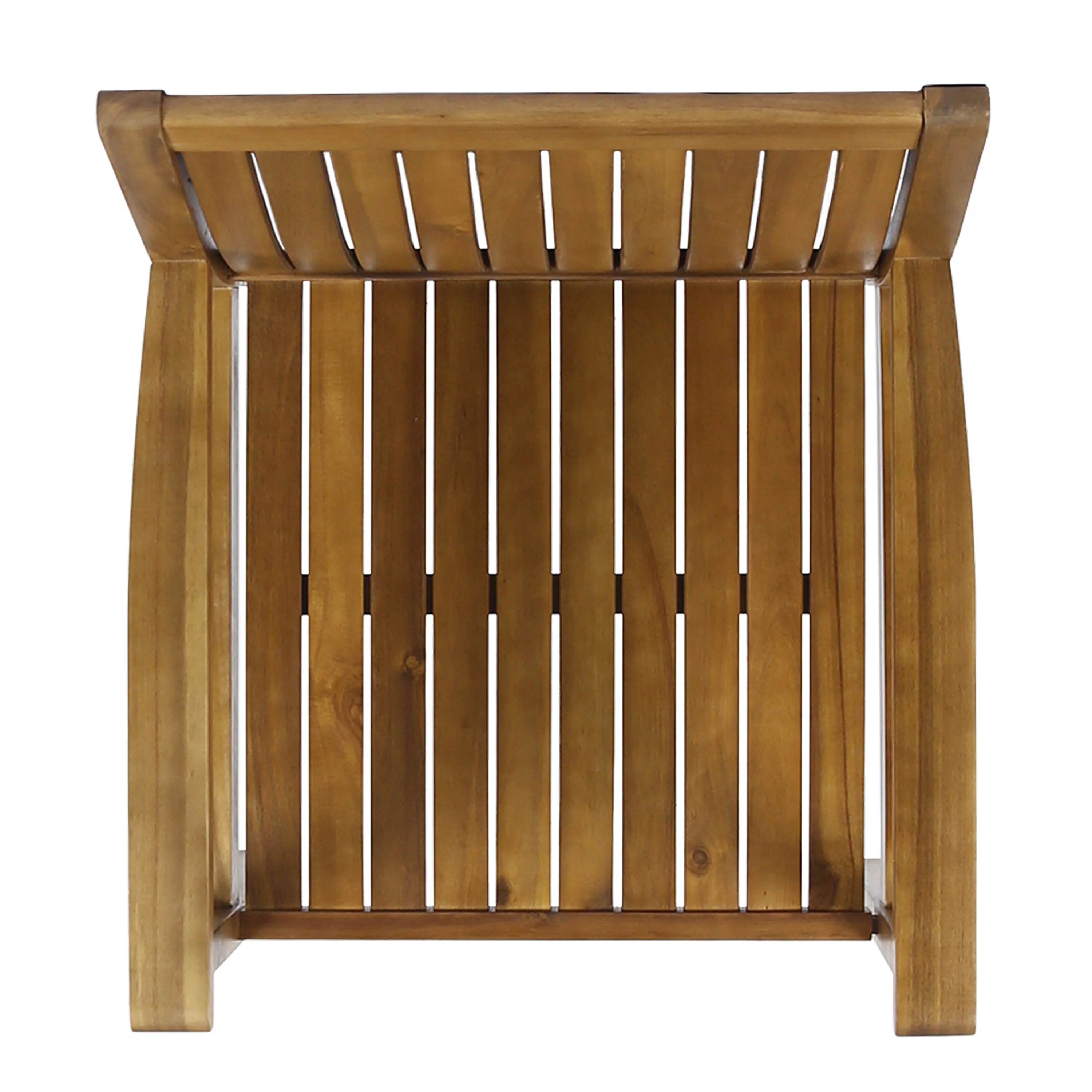 Kally Outdoor Five Piece Acacia Dining Set, Teak Finish - furnishings