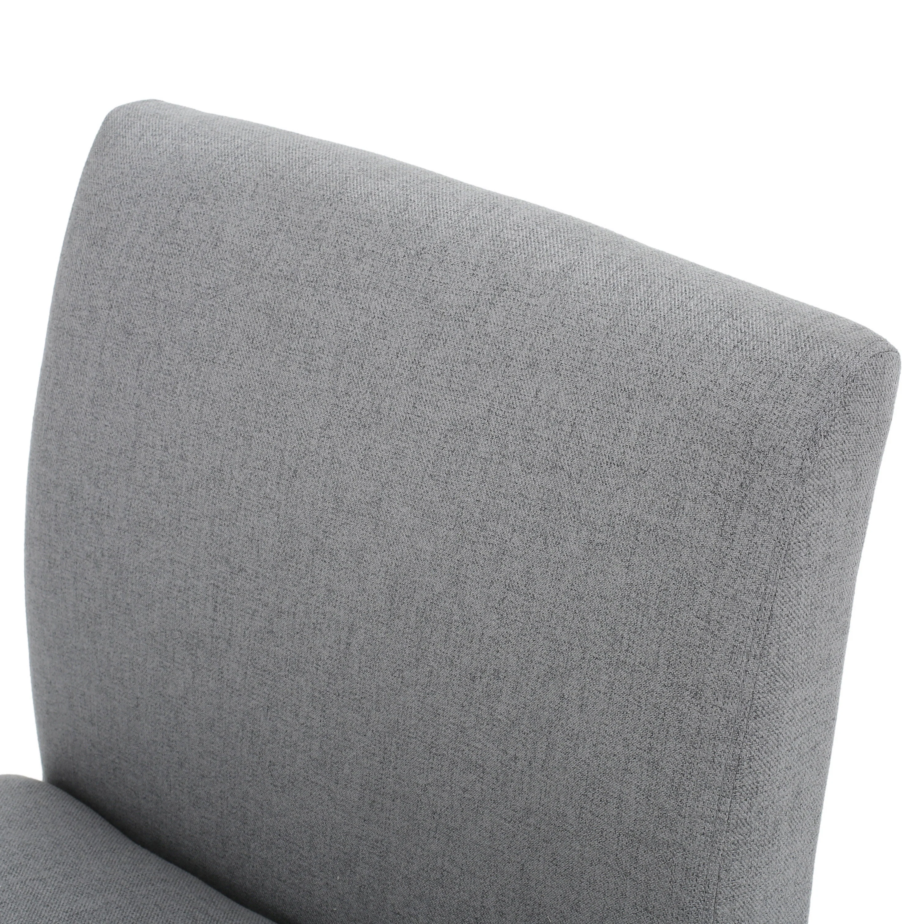 Kendal Contemporary Fabric Slipper Accent Chair - furnishings