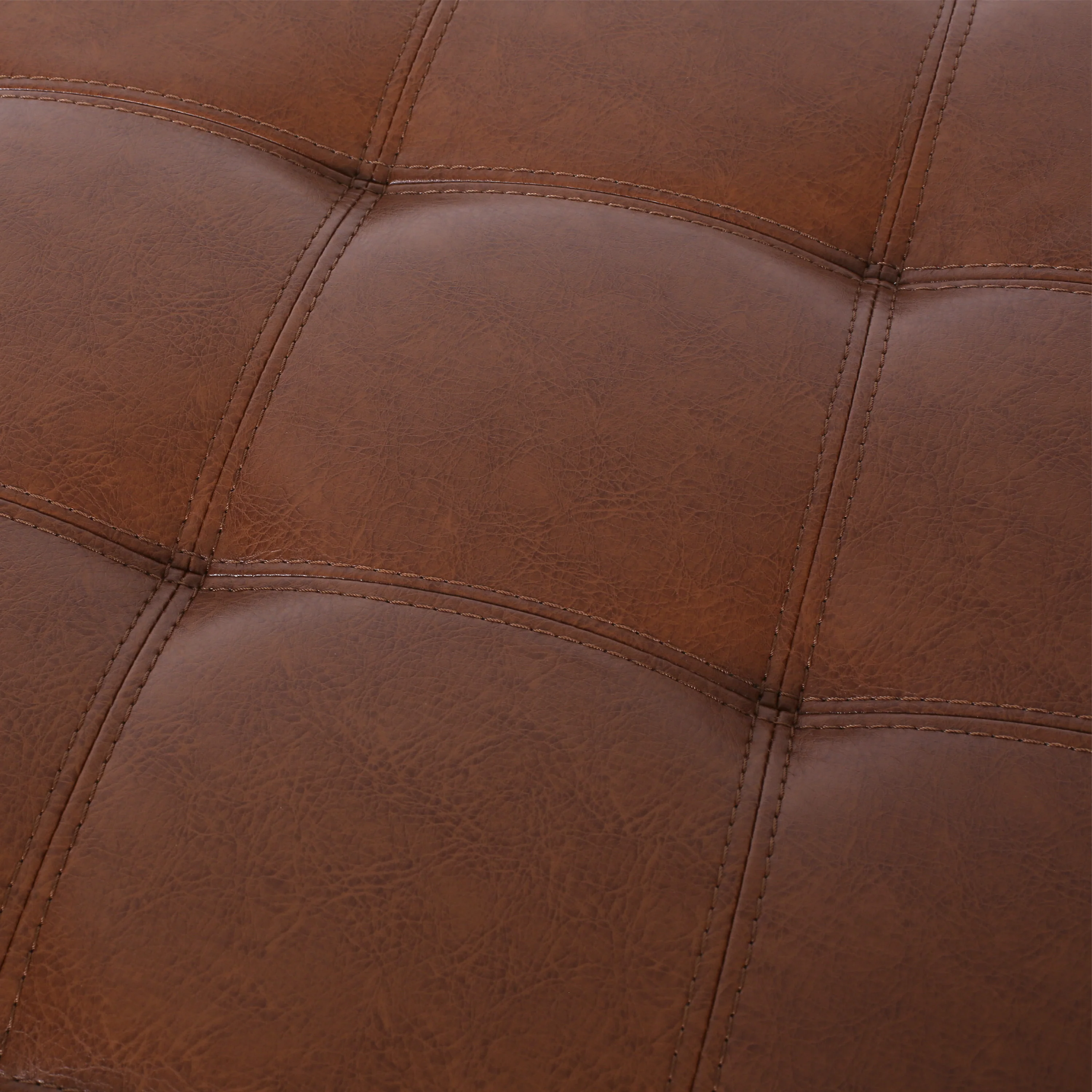 Rigby Faux Leather Storage Ottoman - furnishings