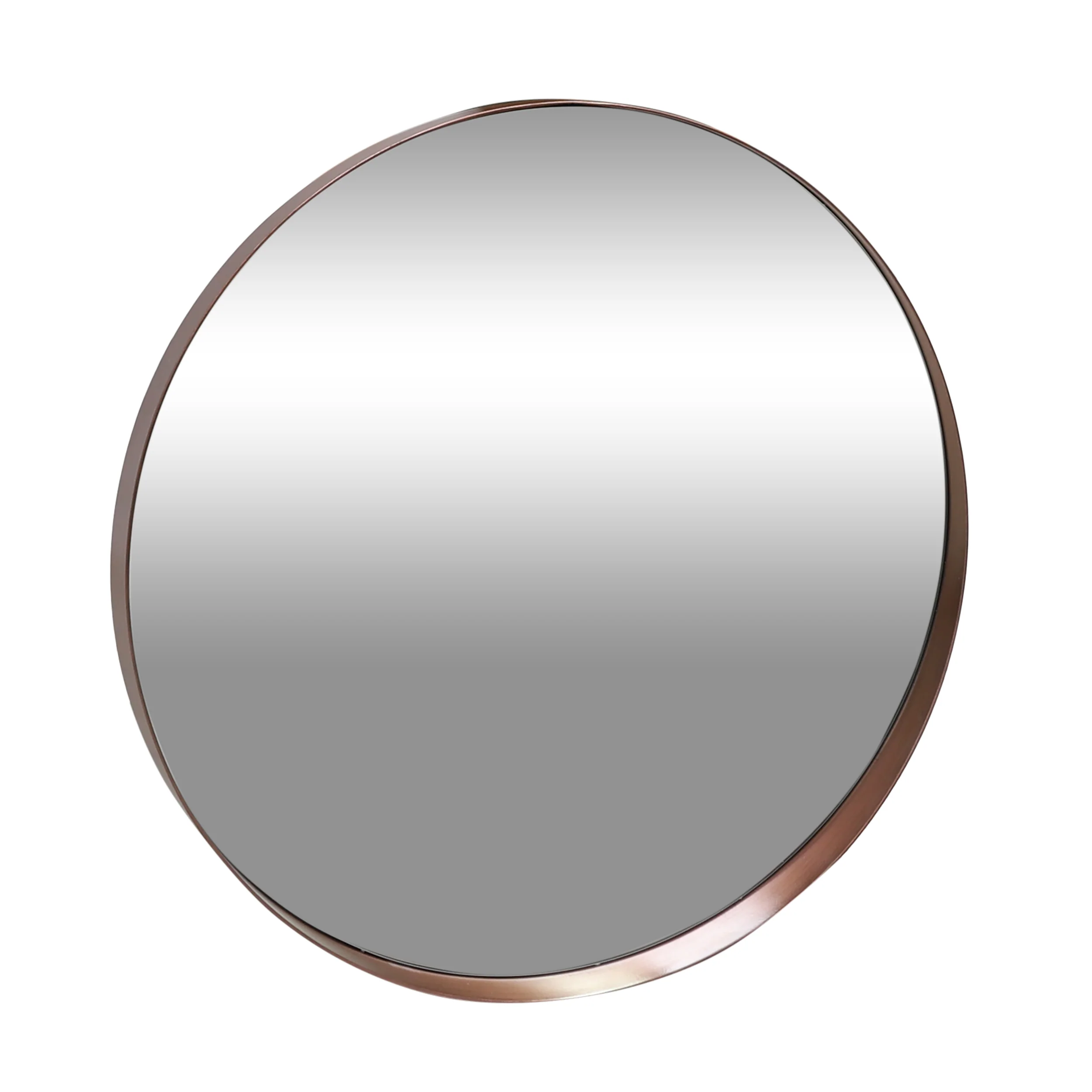 Mauney Contemporary Round Wall Mirror - furnishings