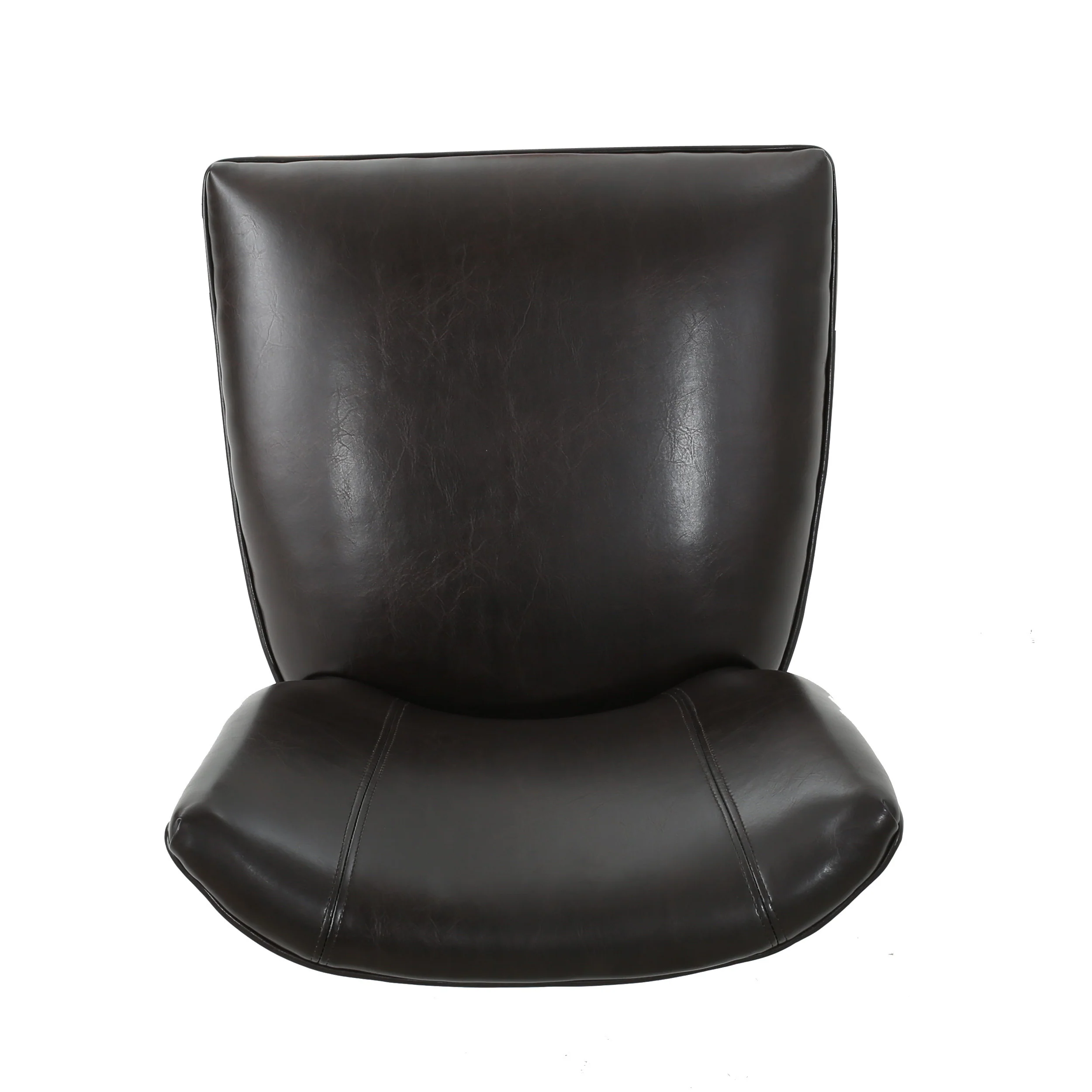 George Brown Leather Dining Chair - furnishings