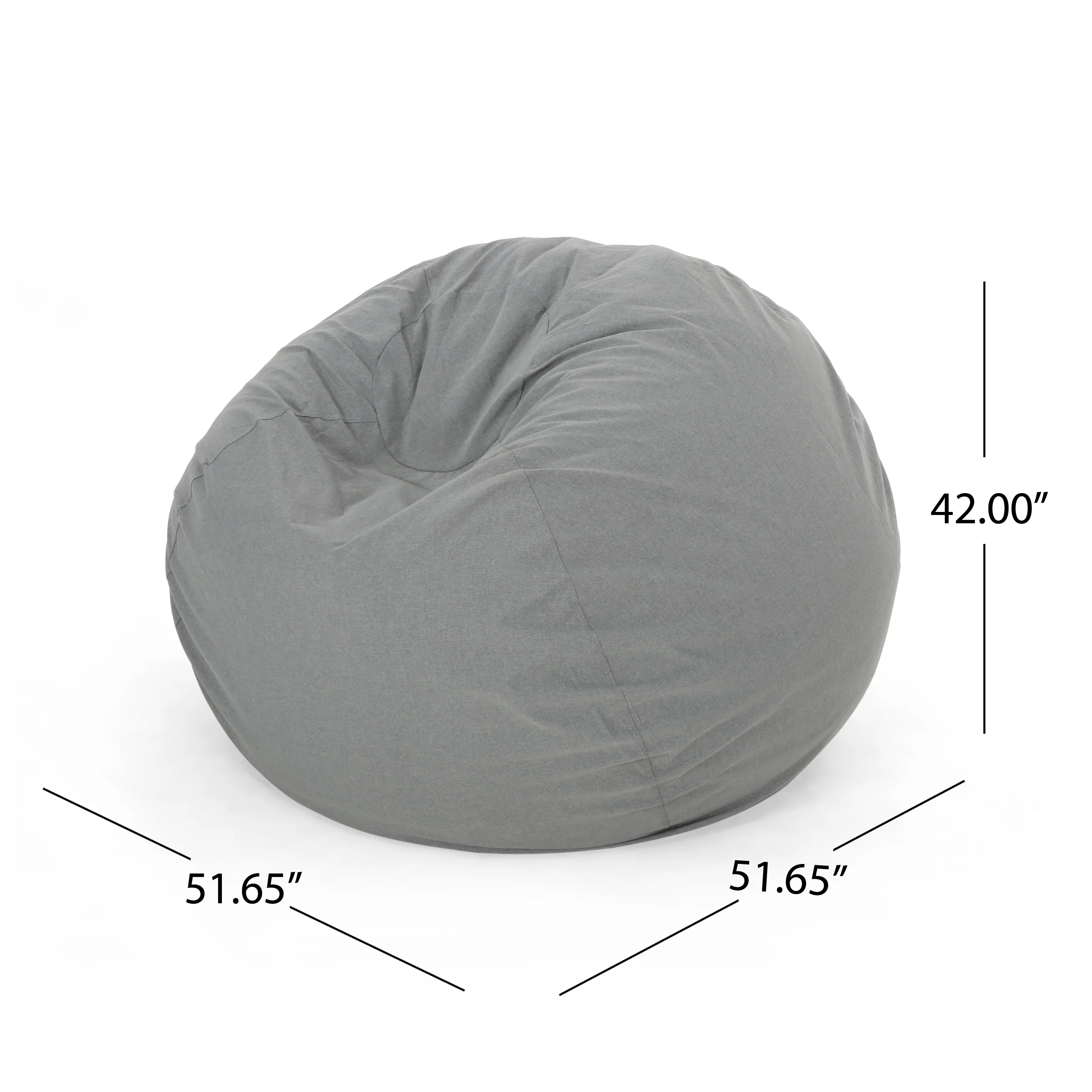 Cavalia Bay Outdoor Water Resistant 4.5 Bean Bag - furnishings