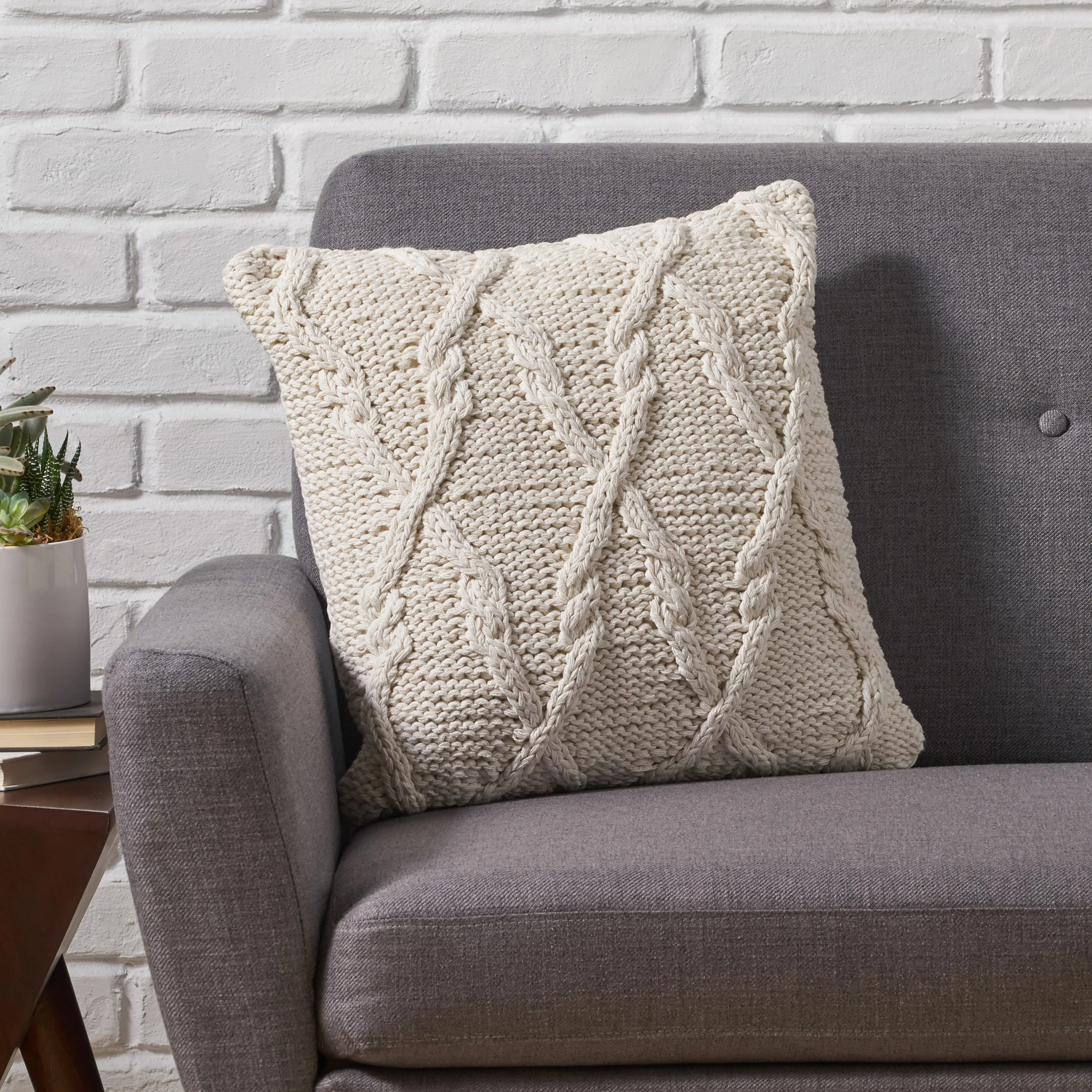 Ridhima Boho Cotton Throw Pillow - furnishings