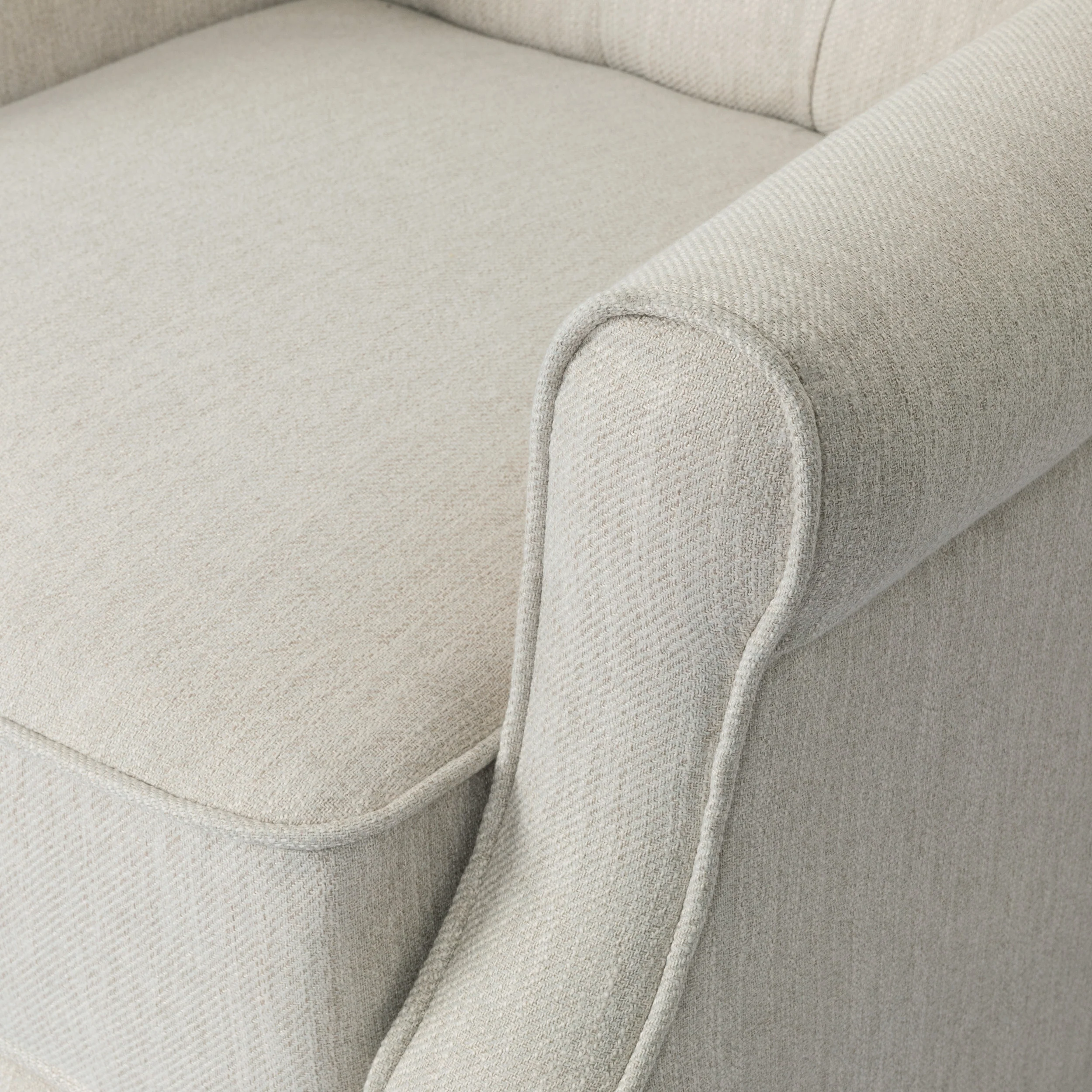 Breyon Contemporary Tufted Fabric Push Back Recliner - furnishings
