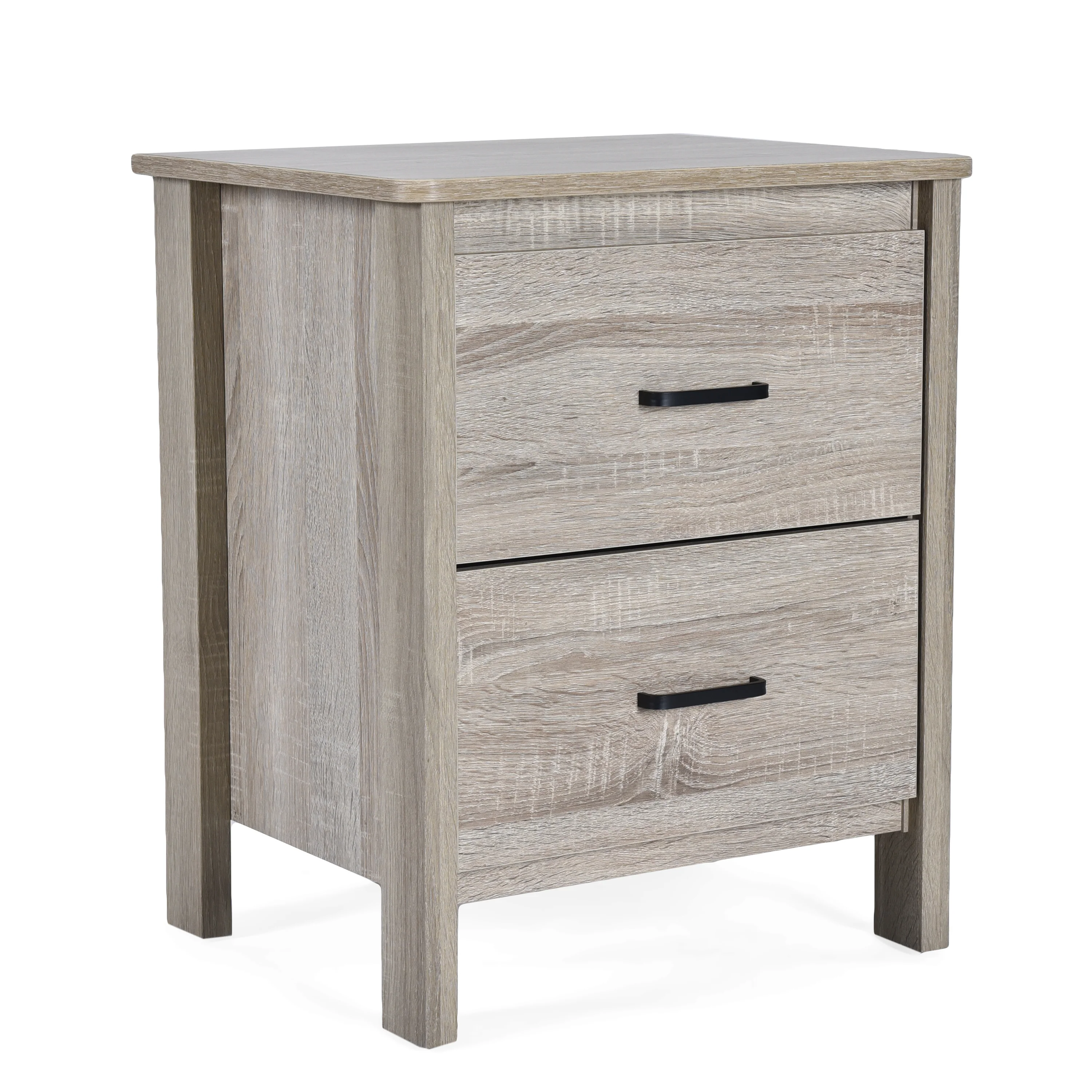 Titeca Contemporary 2 Drawer Nightstand - furnishings