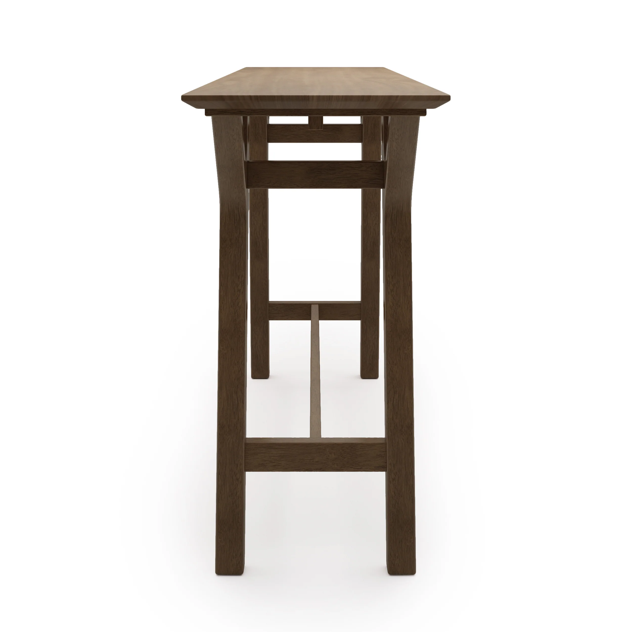 Bascom Mid Century Modern Wooden Console Table - furnishings