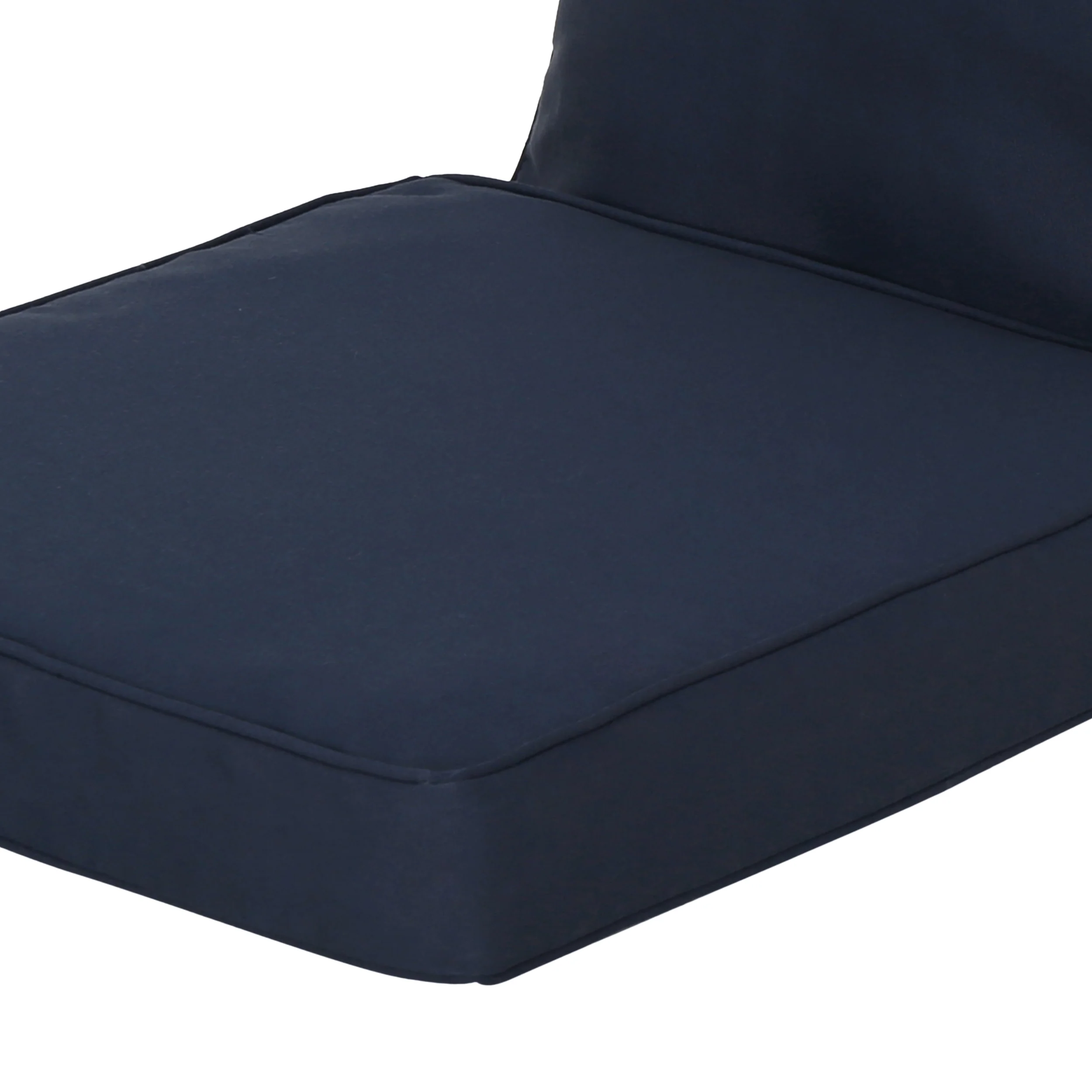 Atiyah Outdoor Water Resistant Fabric Loveseat Cushions with Piping - furnishings