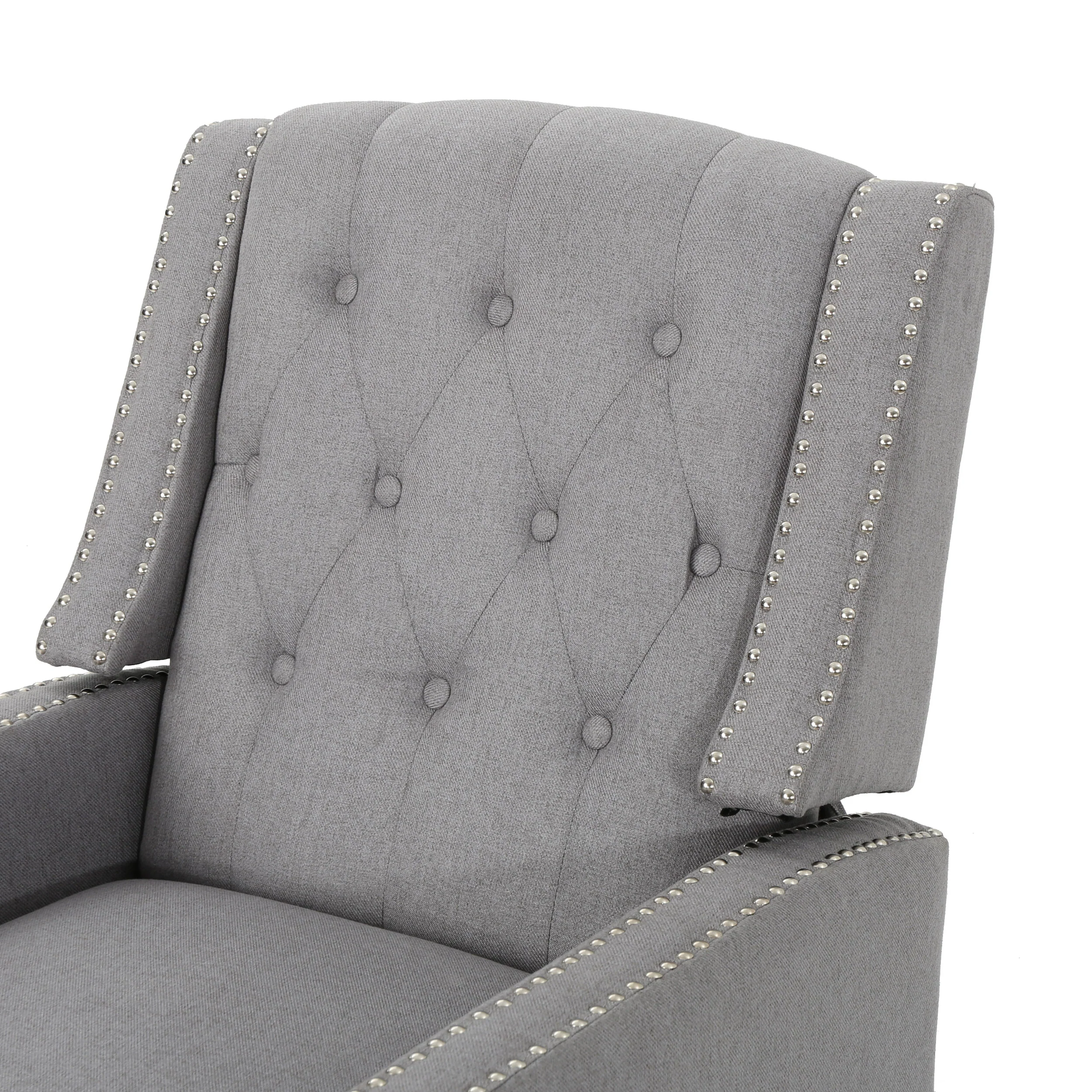 Izaak Tufted Back Fabric Recliner Chair - furnishings