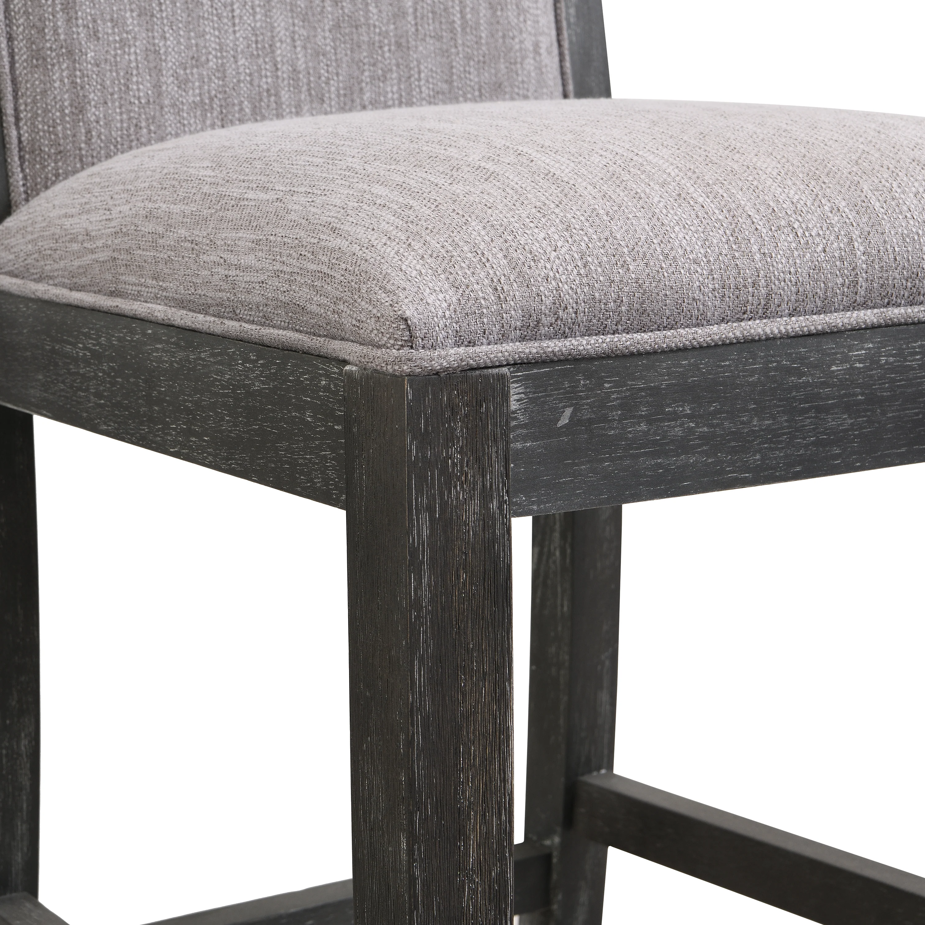 Sagea Modern Upholstered Counter Stools with Cushioned Seat and Back - furnishings