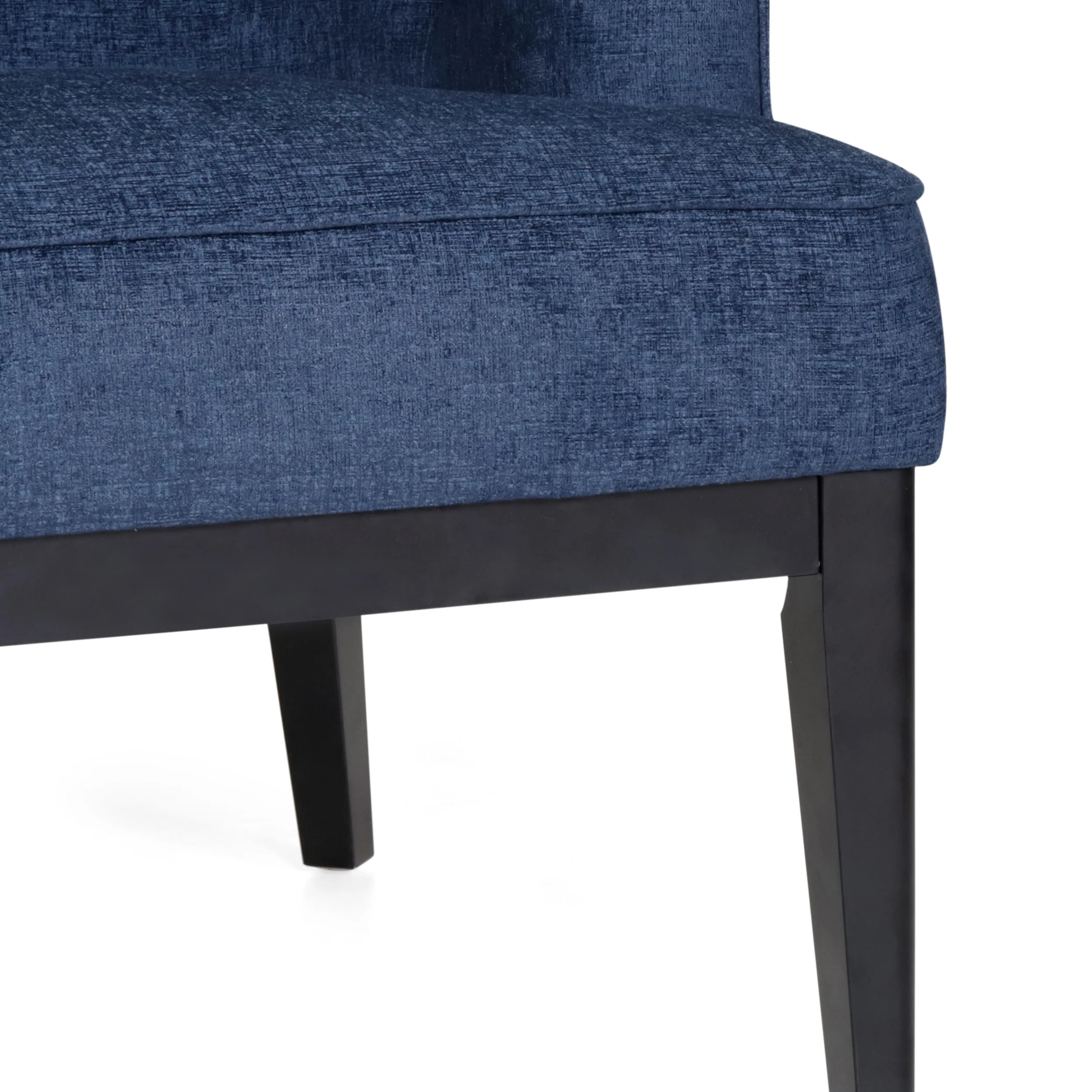 Evans Contemporary Fabric Tufted Accent Chair - furnishings