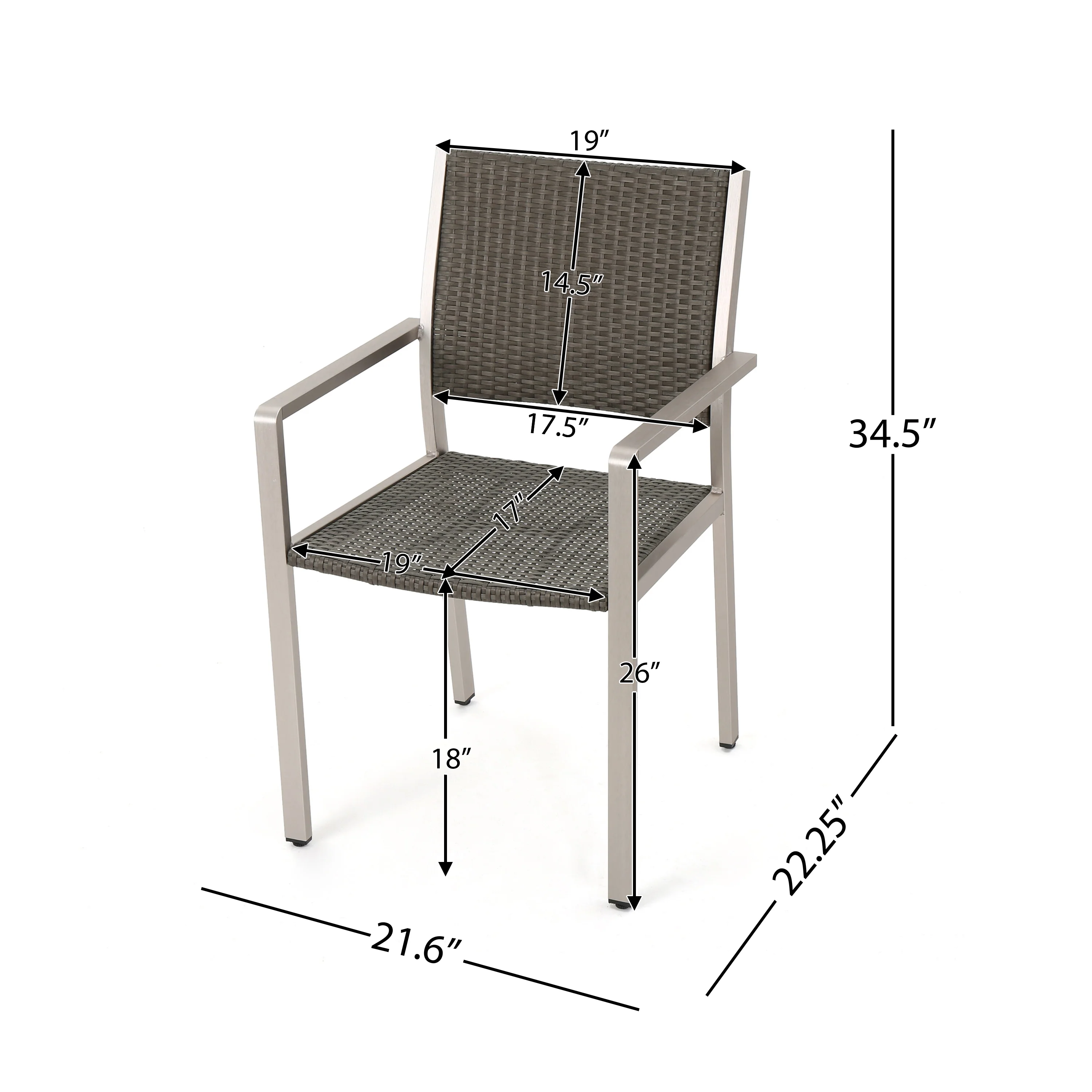 Cherie Outdoor 16 Piece Aluminum Estate Collection with Cushions and Fire Pit - furnishings