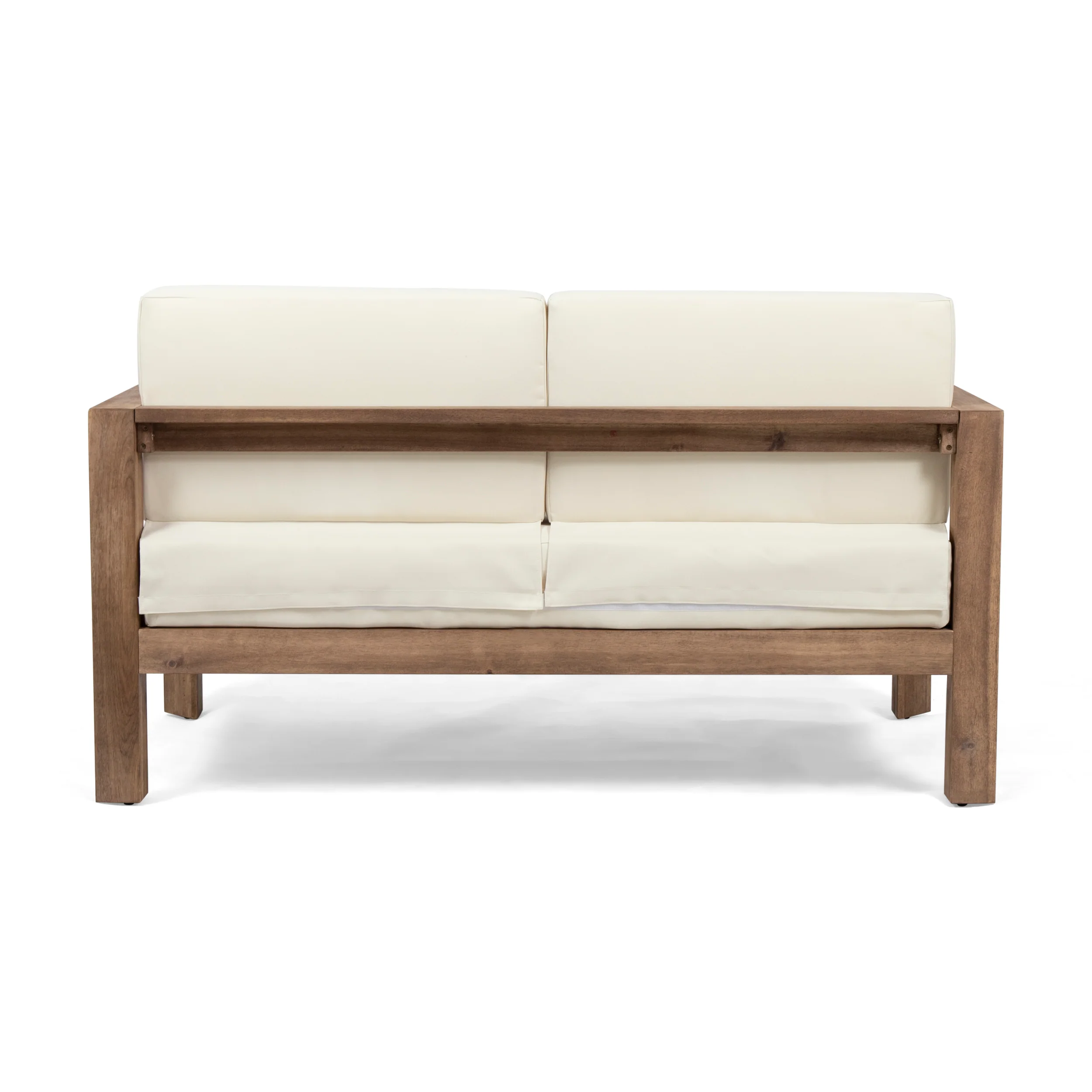 Rosemary Outdoor 4 Seater Acacia Wood Chat Set - furnishings