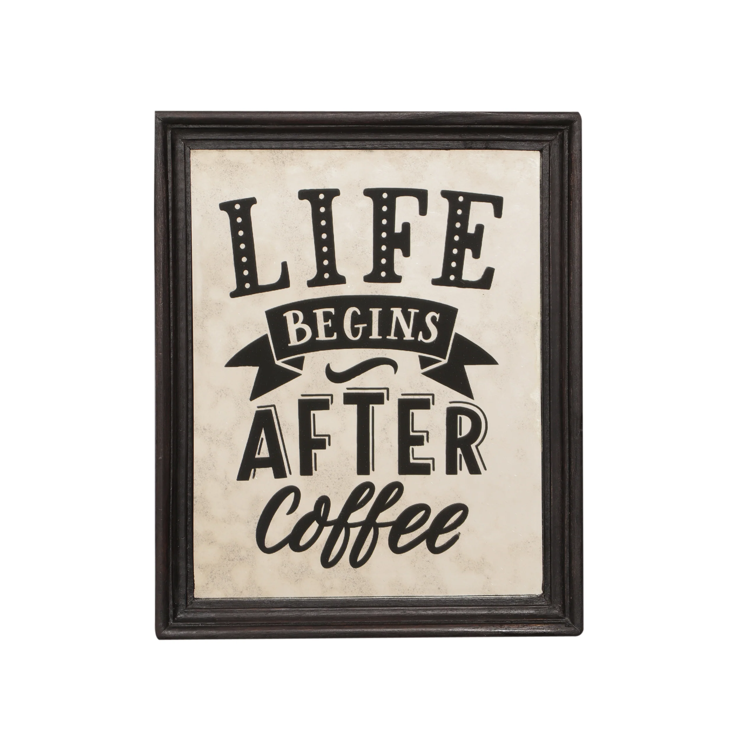Marguerite Inspirational Coffee Wall Art - furnishings