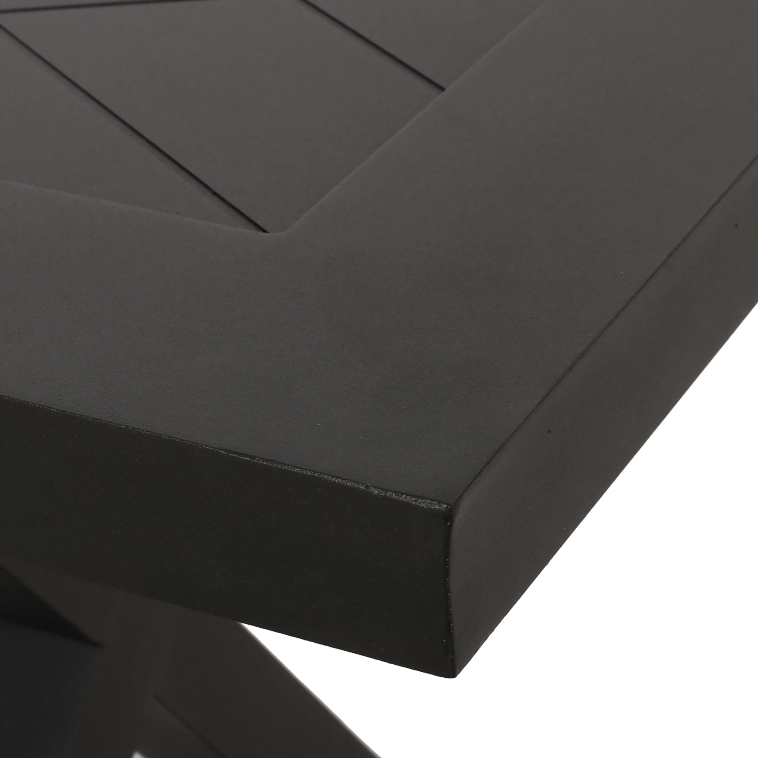 Harney Outdoor Aluminum Bench - furnishings