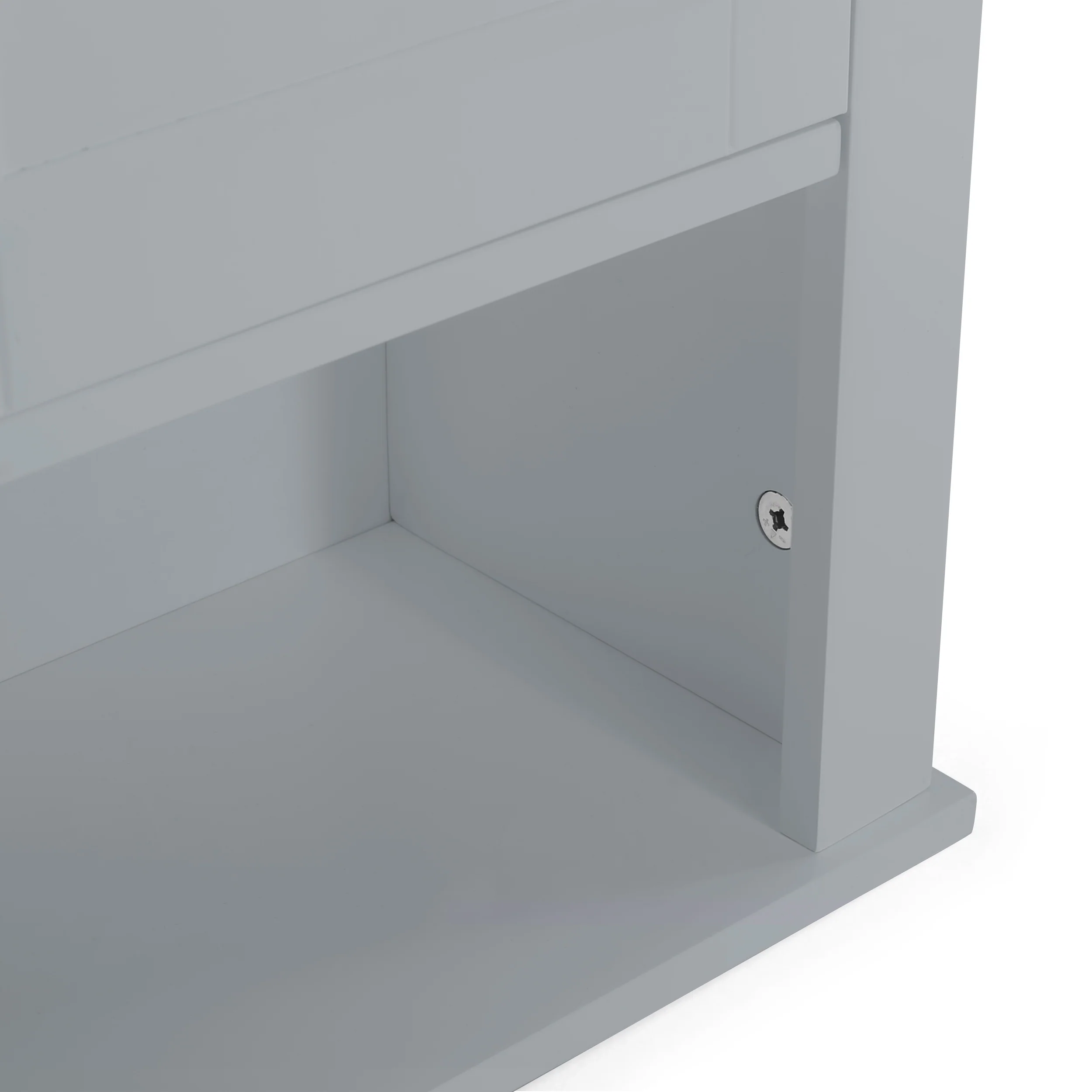 Meader Modern Wall-Mounted Bathroom Storage Cabinet - furnishings