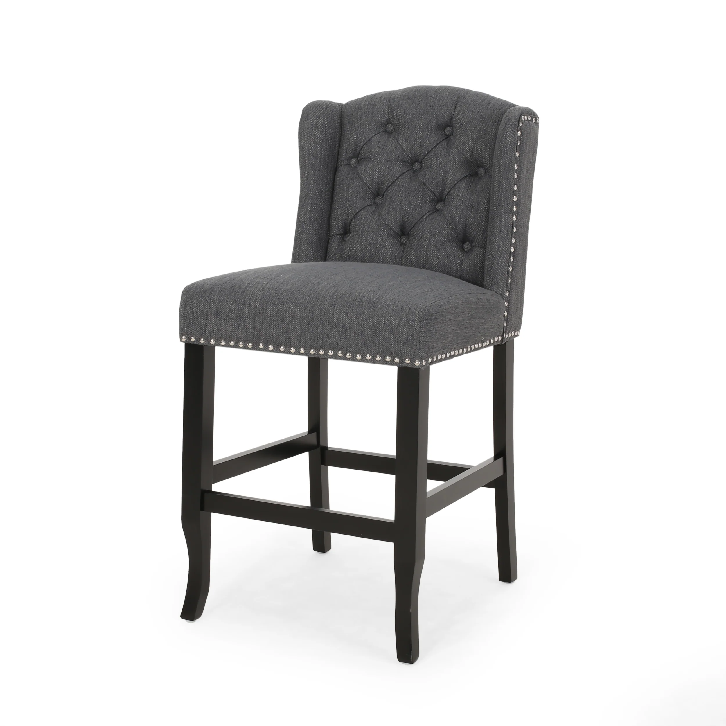 Leisha Wingback Counter Stool (Set of 2) - furnishings