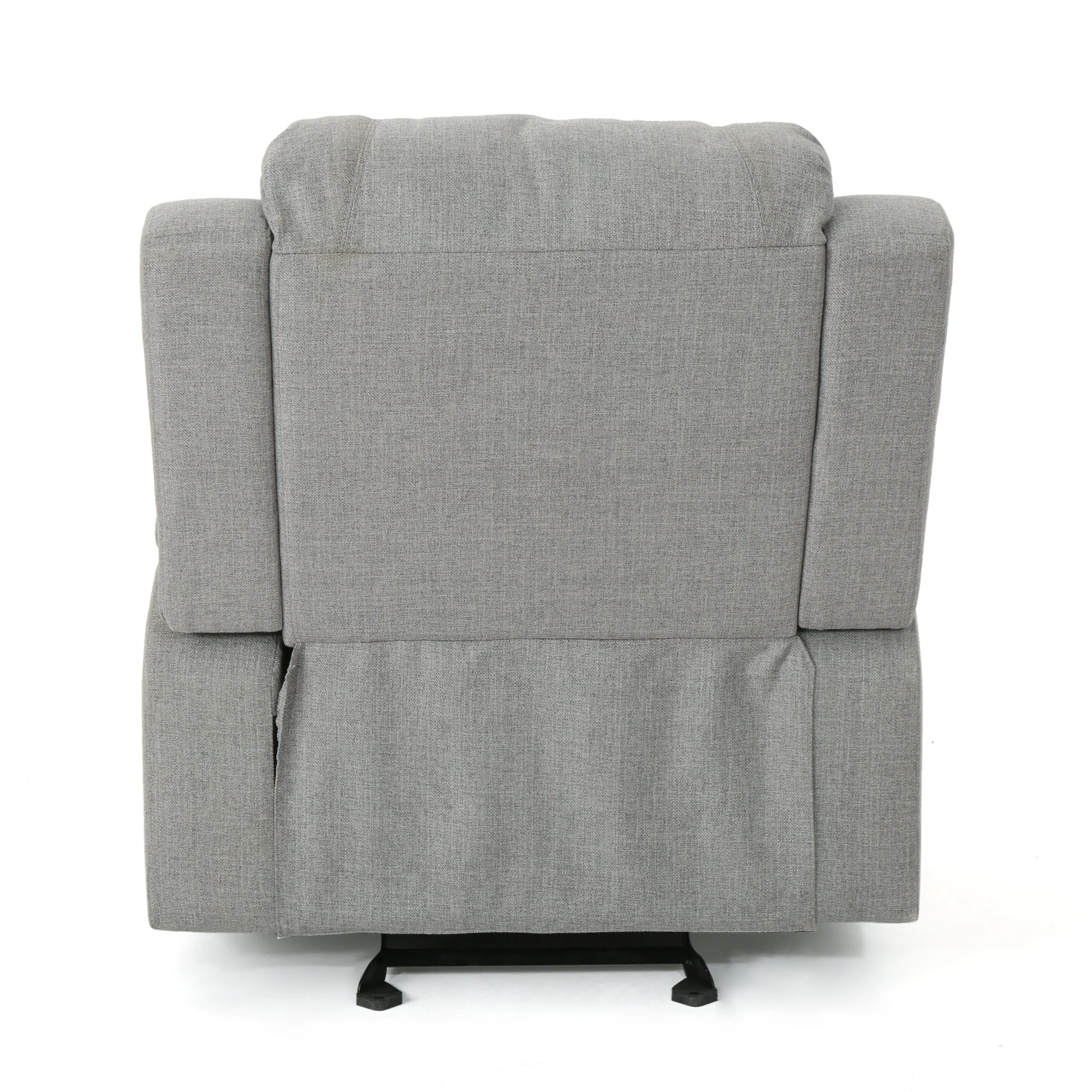 Scarlett Contemporary Pillow Top Fabric Upholstered Gliding Recliner Chair - furnishings