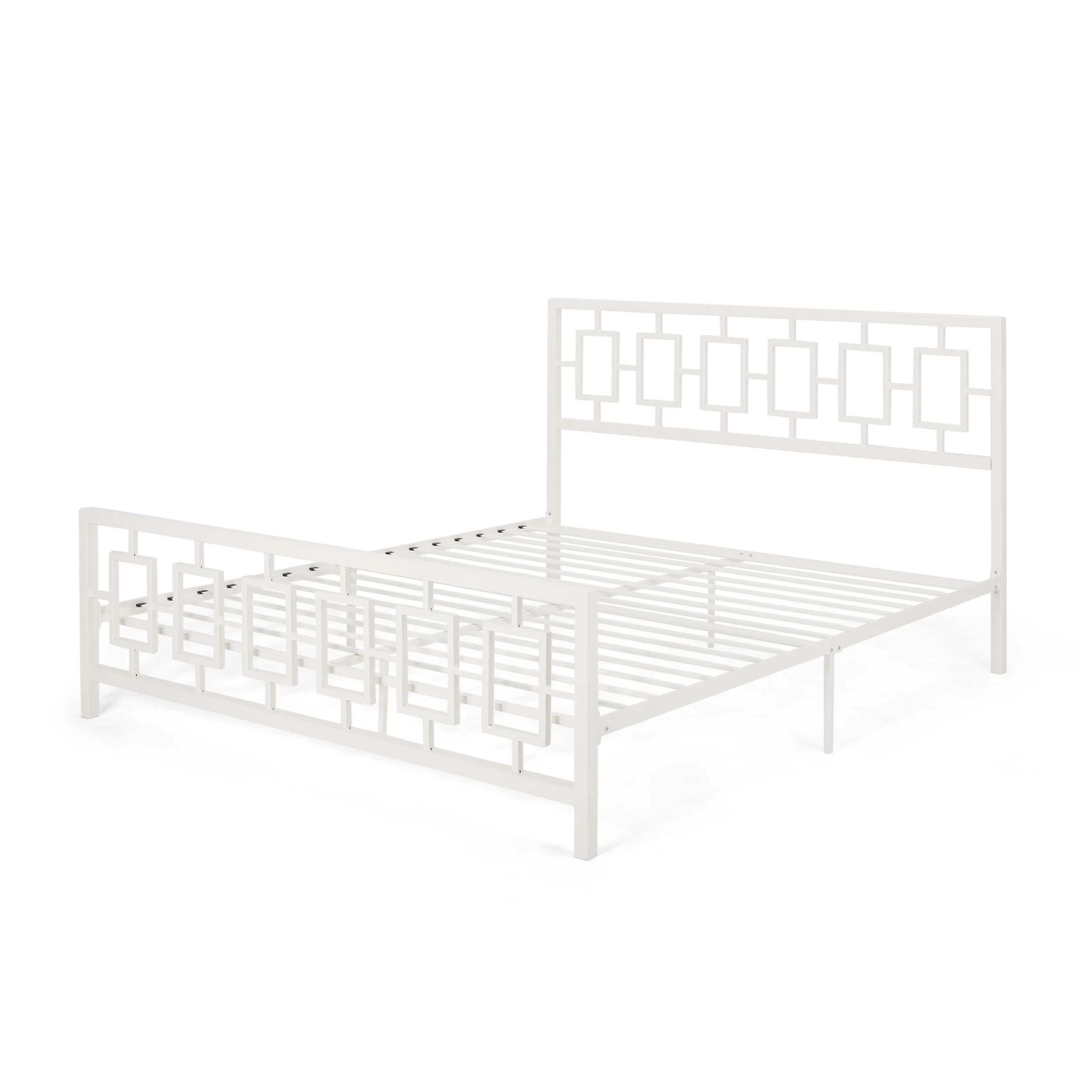 Dawn Modern Iron King Bed Frame - furnishings