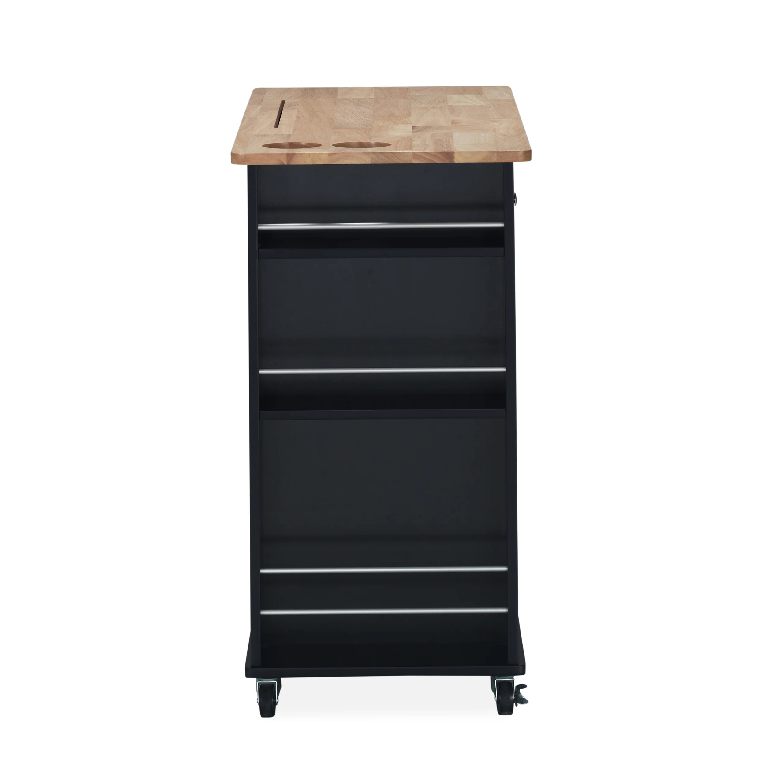 Julien Kitchen Cart with Wheels - furnishings